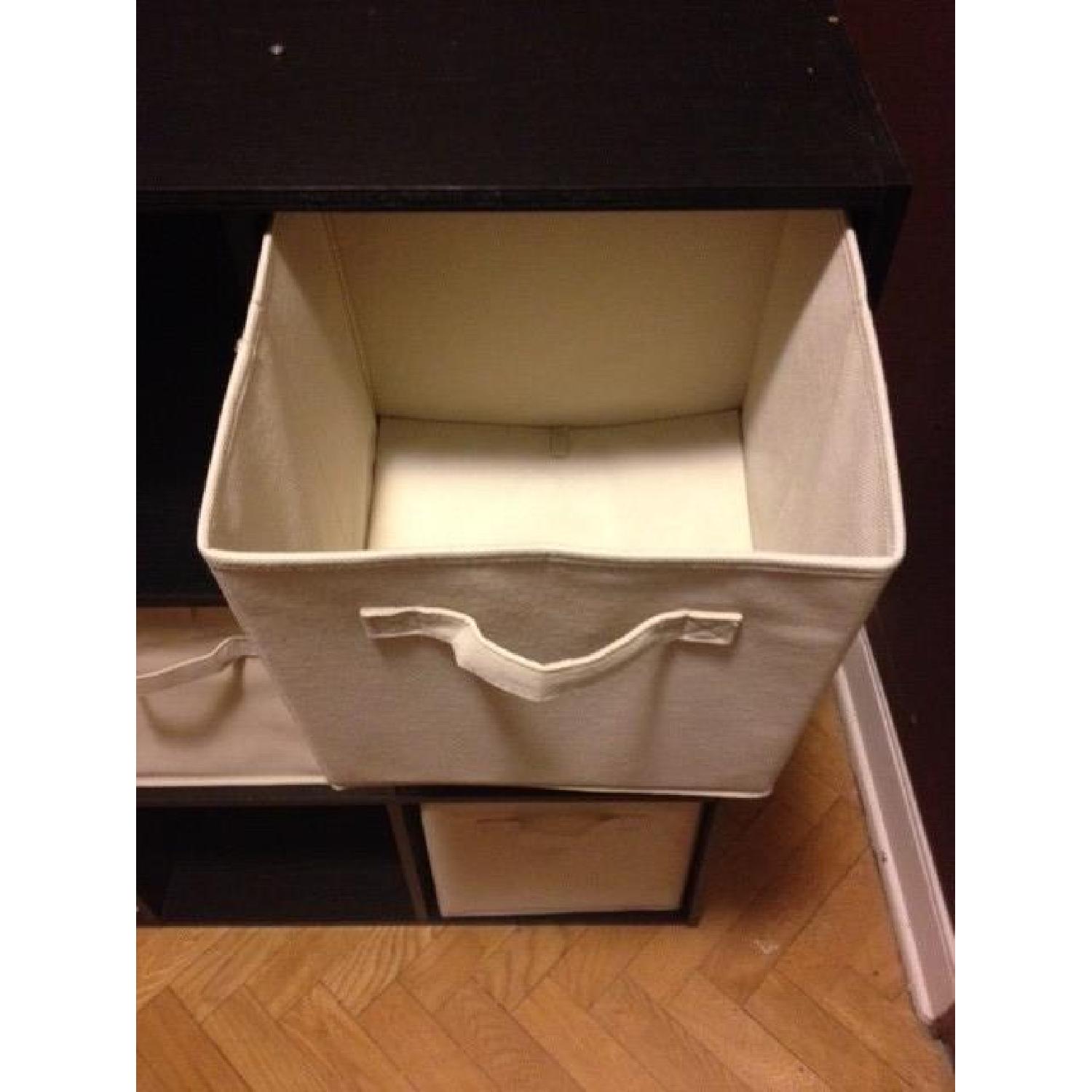 Room Essentials 9Cube Organizer w/ 5 Collapsible Canvas Storage Bins AptDeco