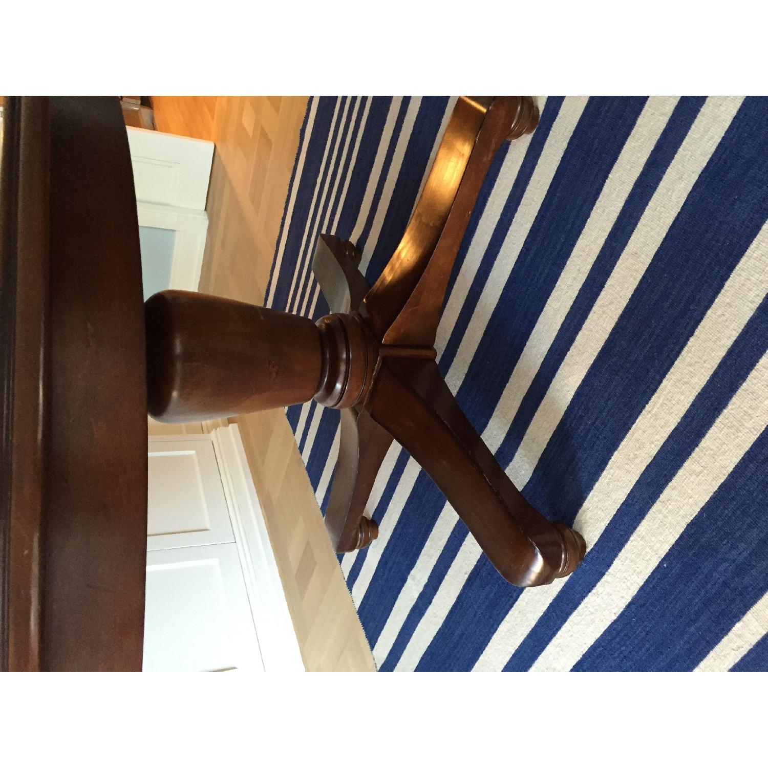 Pottery Barn Extending Pedestal Dining Room Table - image-3