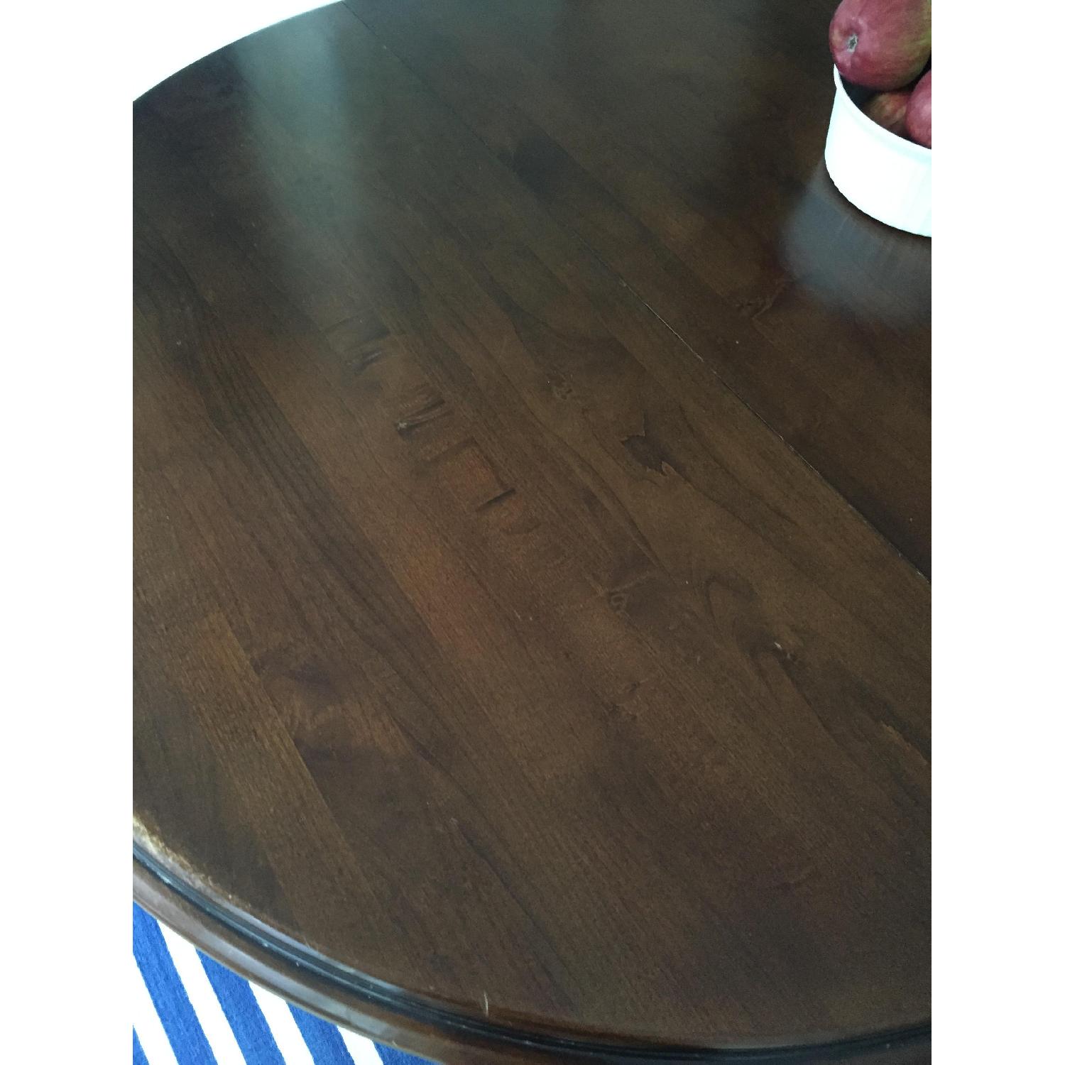 Pottery Barn Extending Pedestal Dining Room Table - image-4