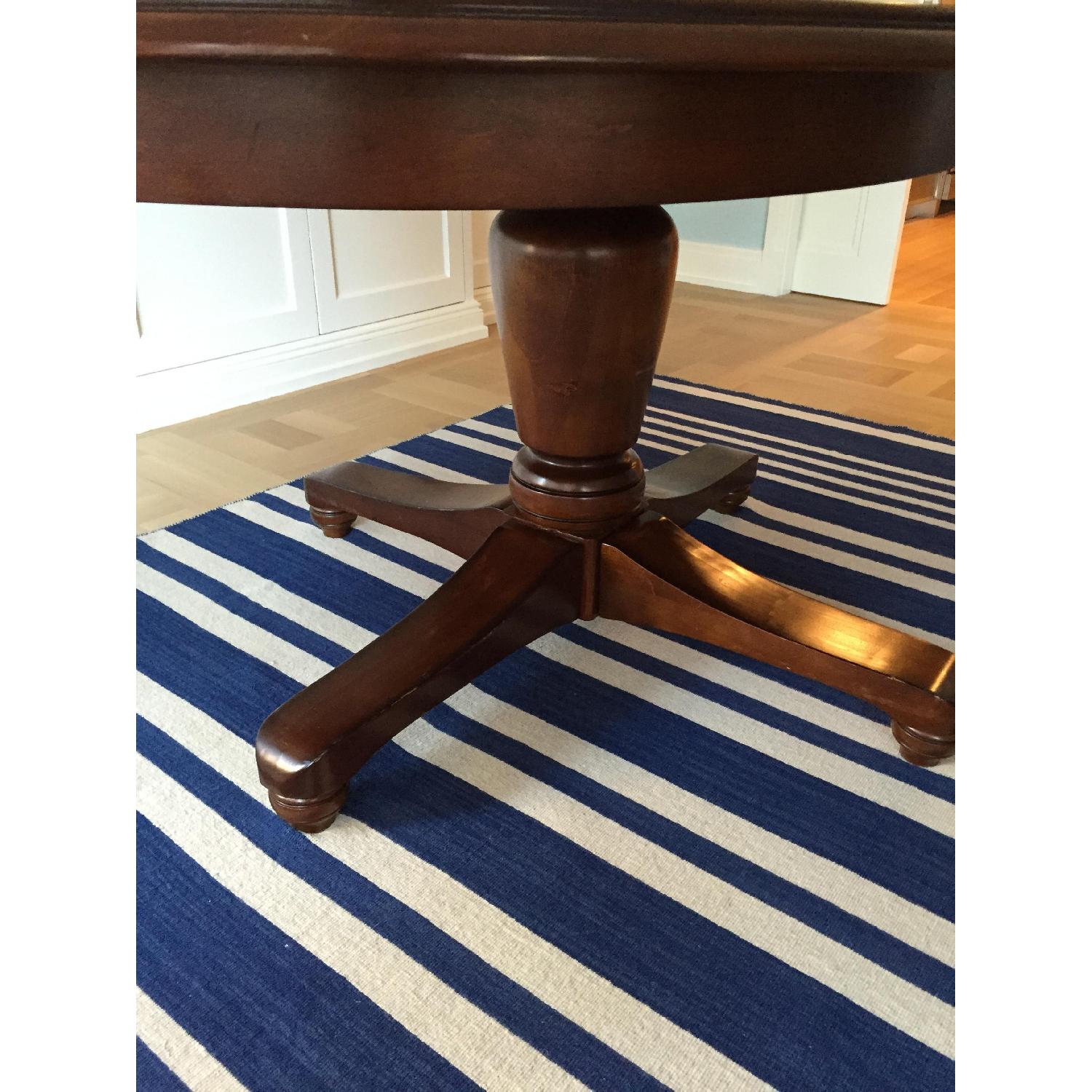 Pottery Barn Extending Pedestal Dining Room Table - image-5
