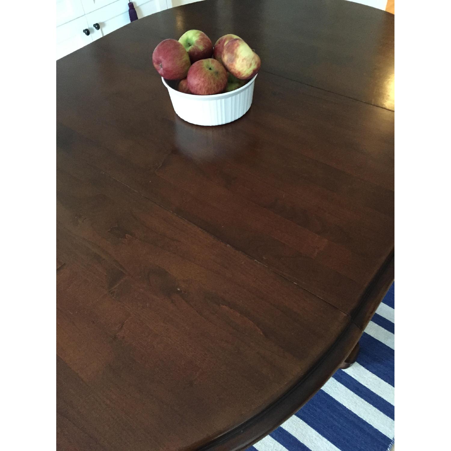 Pottery Barn Extending Pedestal Dining Room Table - image-6