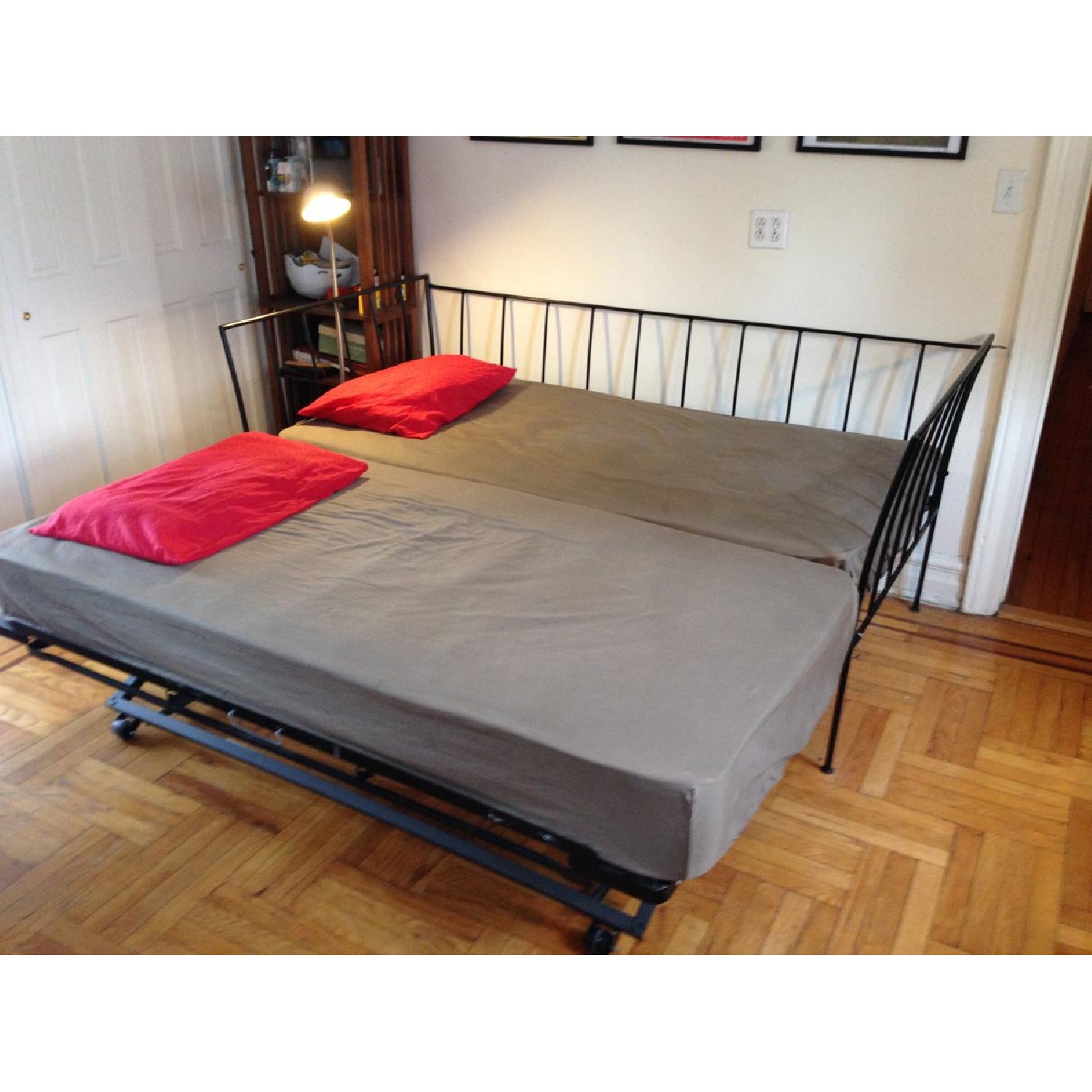 Charles P. Rogers Wrought Iron Bed AptDeco
