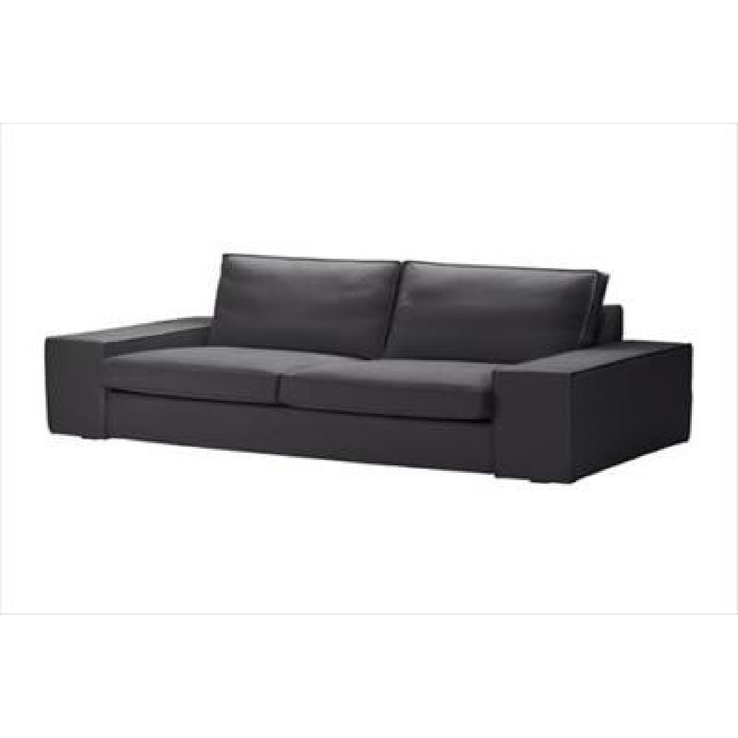 Ikea Slate Grey Kivik Couch - image-1