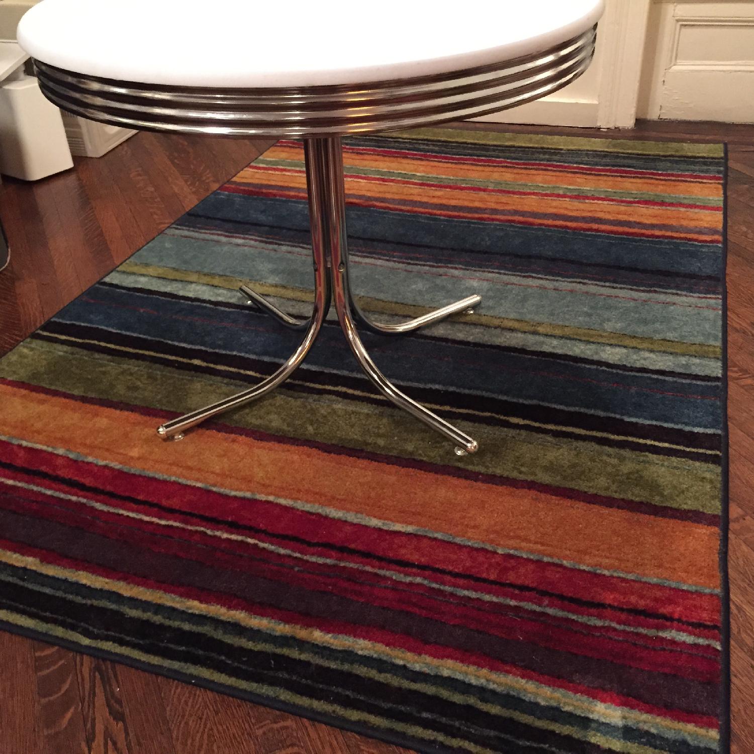 Mohawk Home Rainbow Multi Stripe Rug - image-1