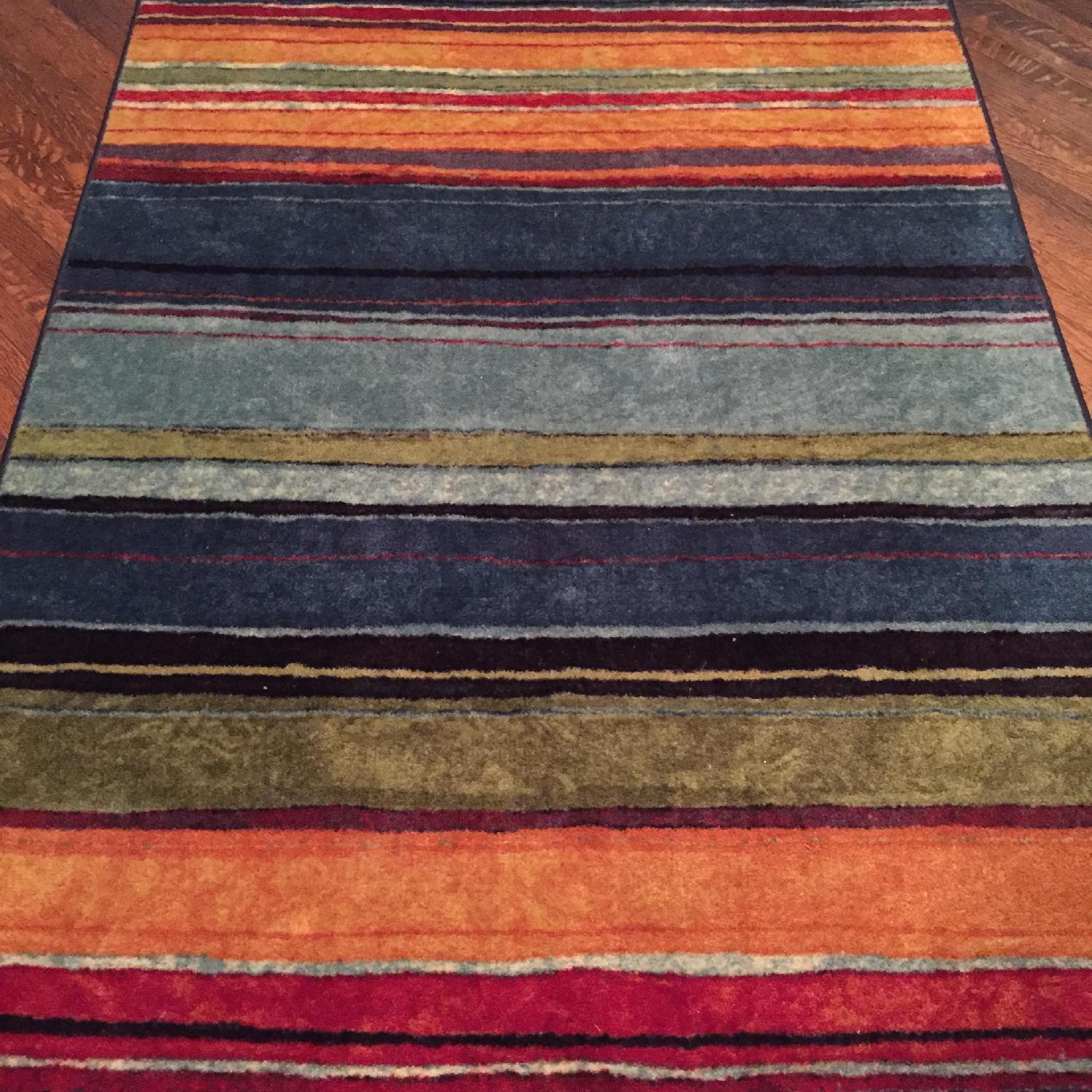 Mohawk Home Rainbow Multi Stripe Rug - image-2