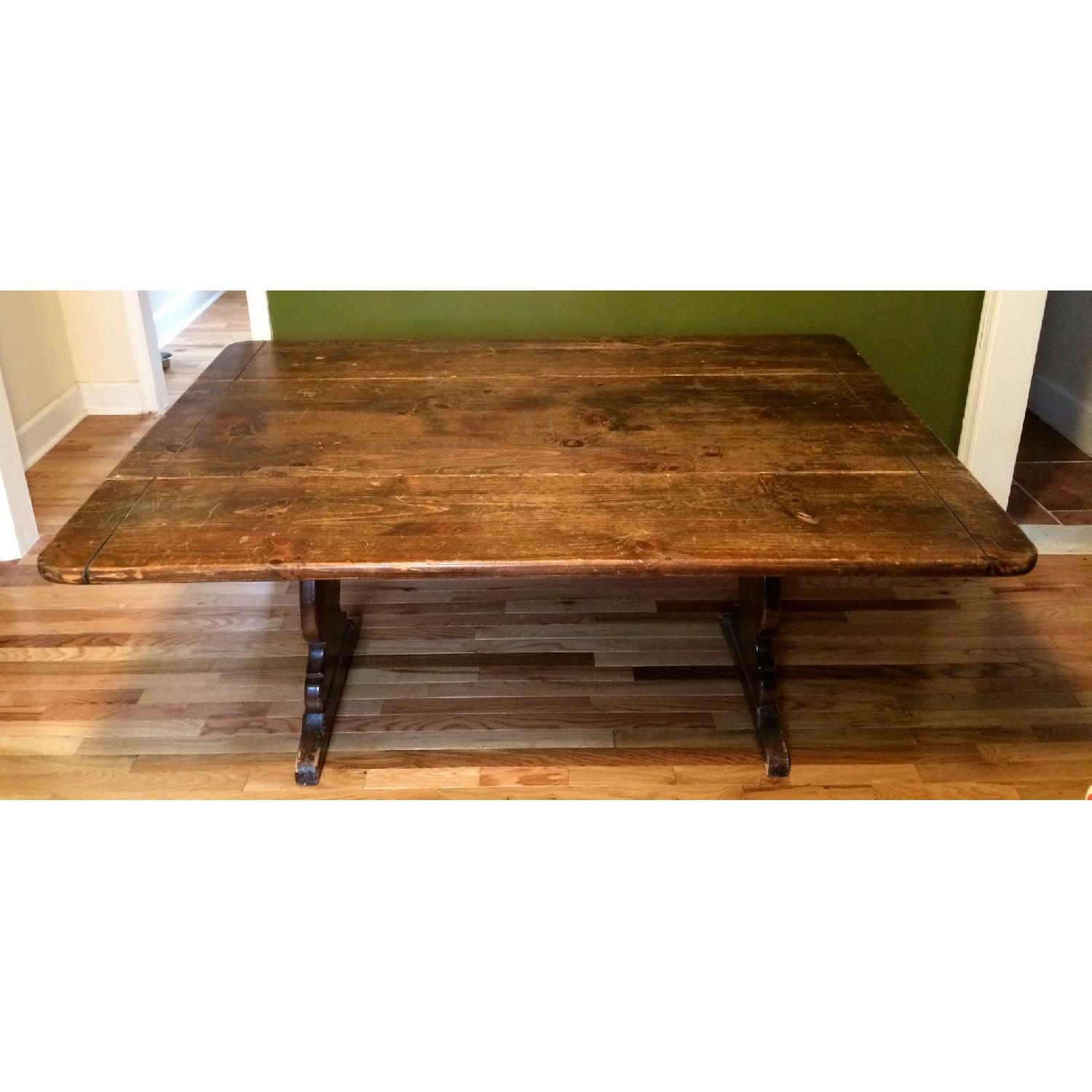 Vintage Drop-Leaf Table - image-2
