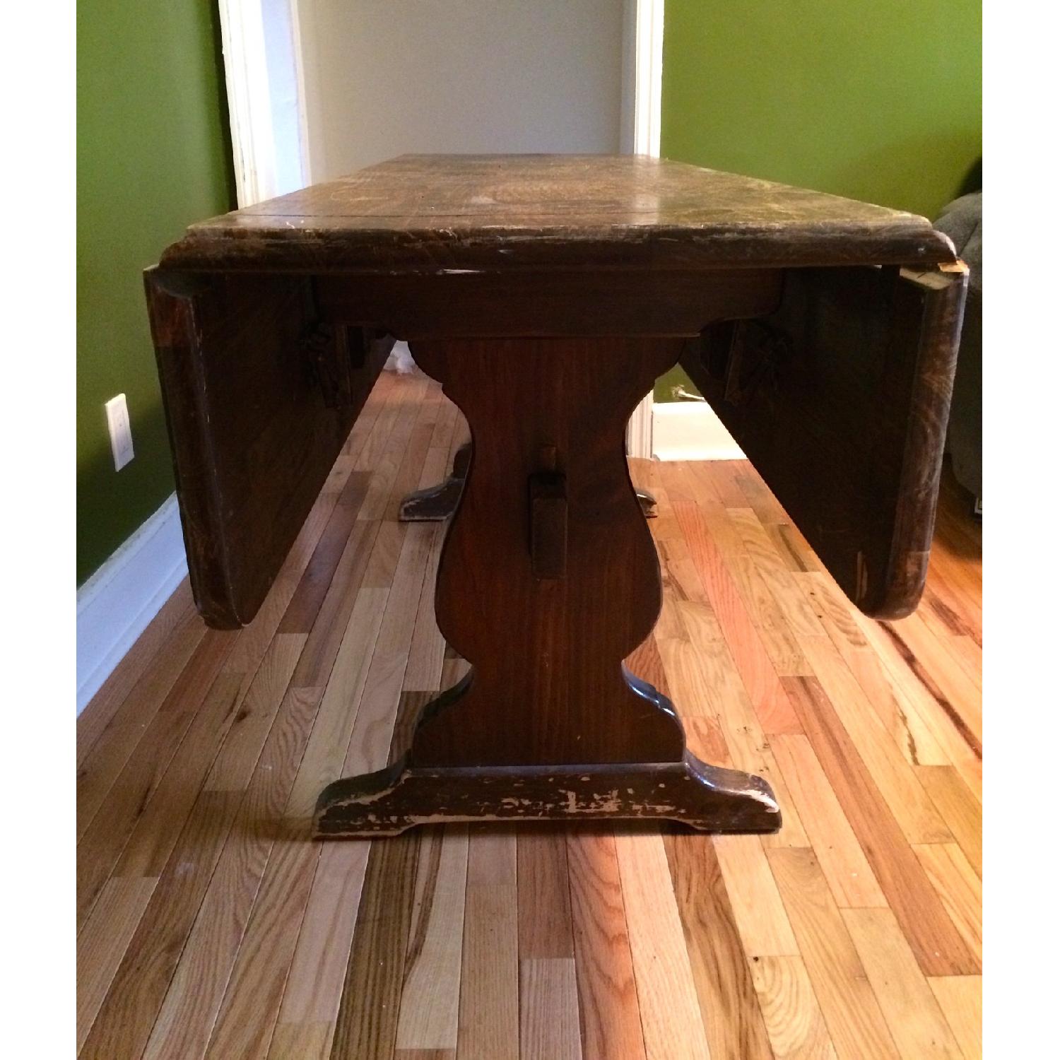 Vintage Drop-Leaf Table - image-3