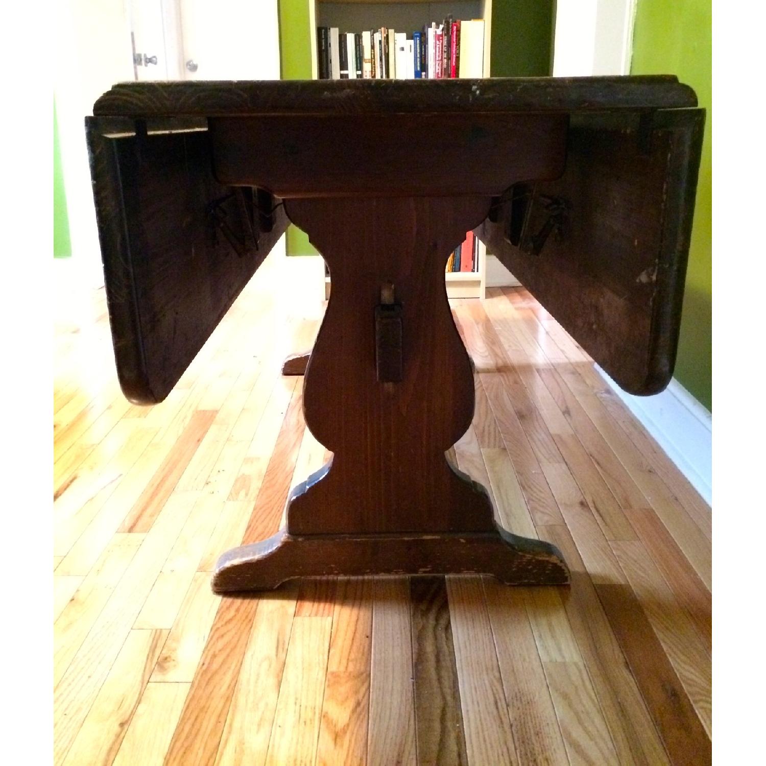 Vintage Drop-Leaf Table - image-4