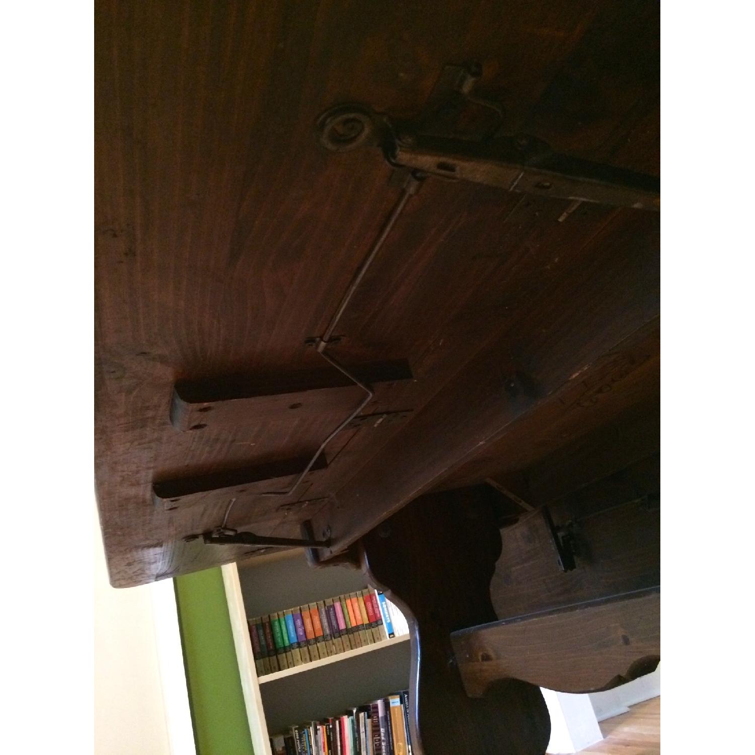 Vintage Drop-Leaf Table - image-5