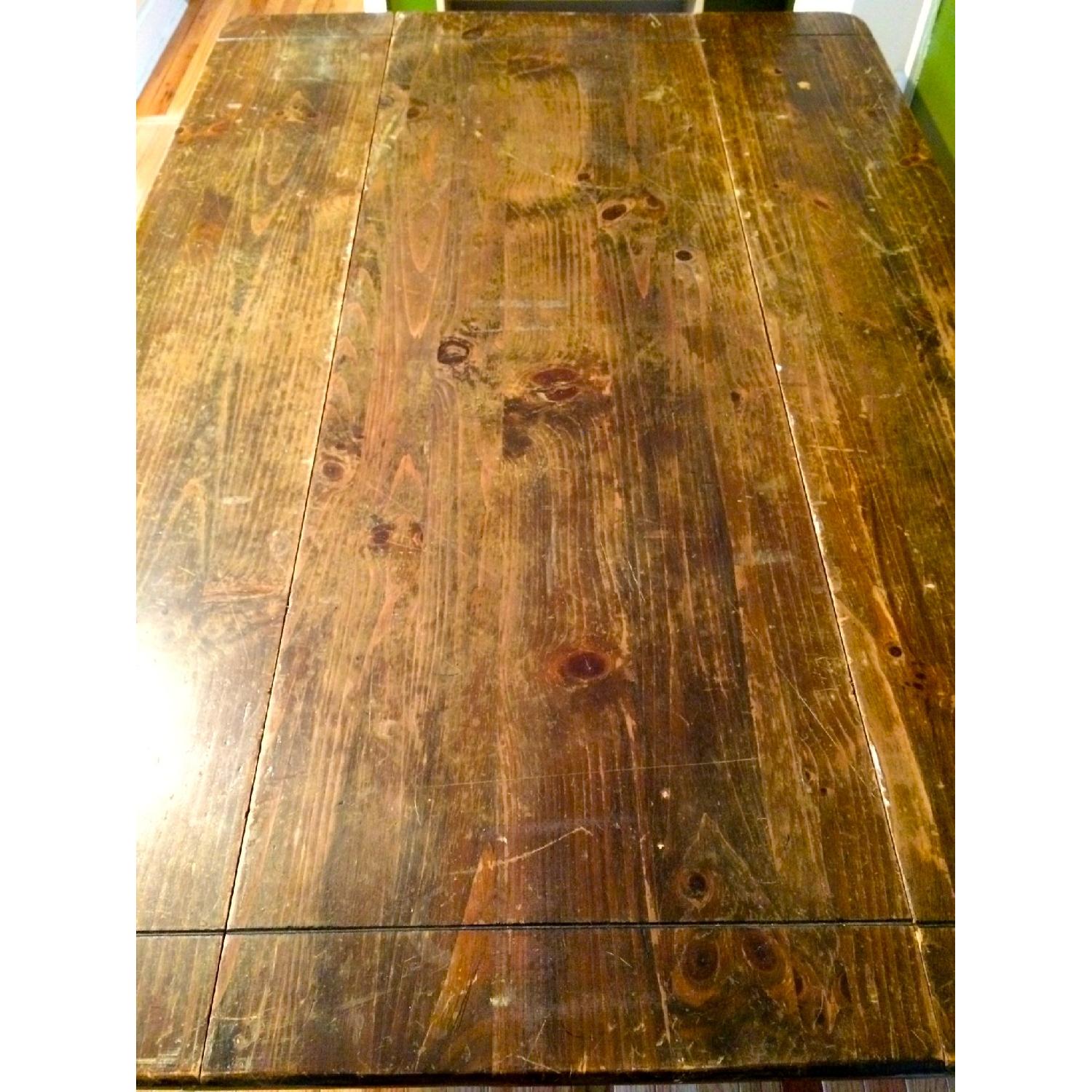 Vintage Drop-Leaf Table - image-6