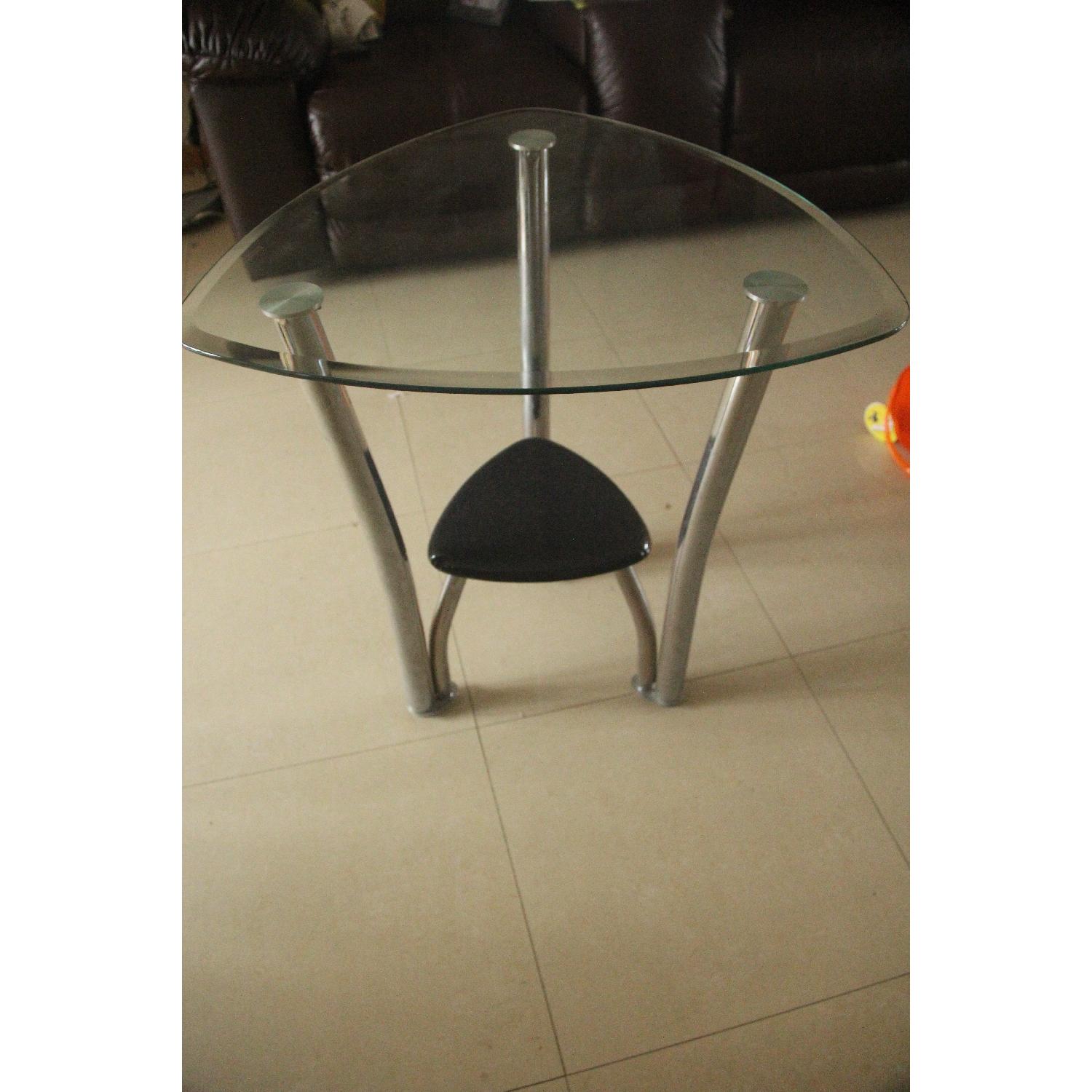 Glass Side Tables - Set of 2 - image-1