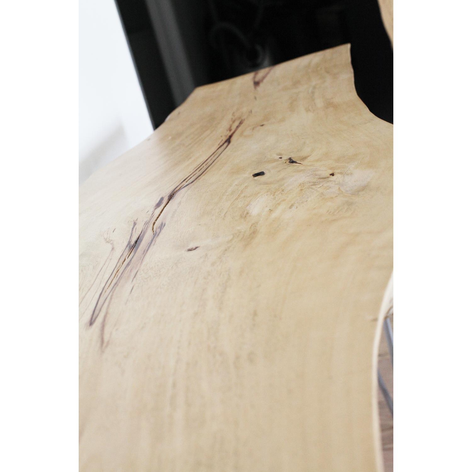 From the Source Reclaimed Tamarind Wood Slab Console Table & Matching Shelf - image-2