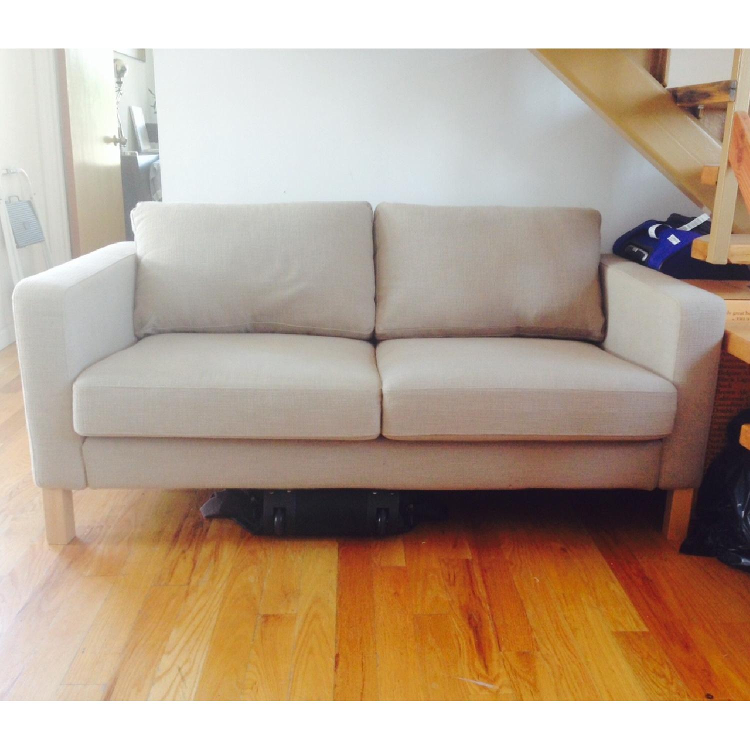 Ikea Karlstad Loveseat AptDeco