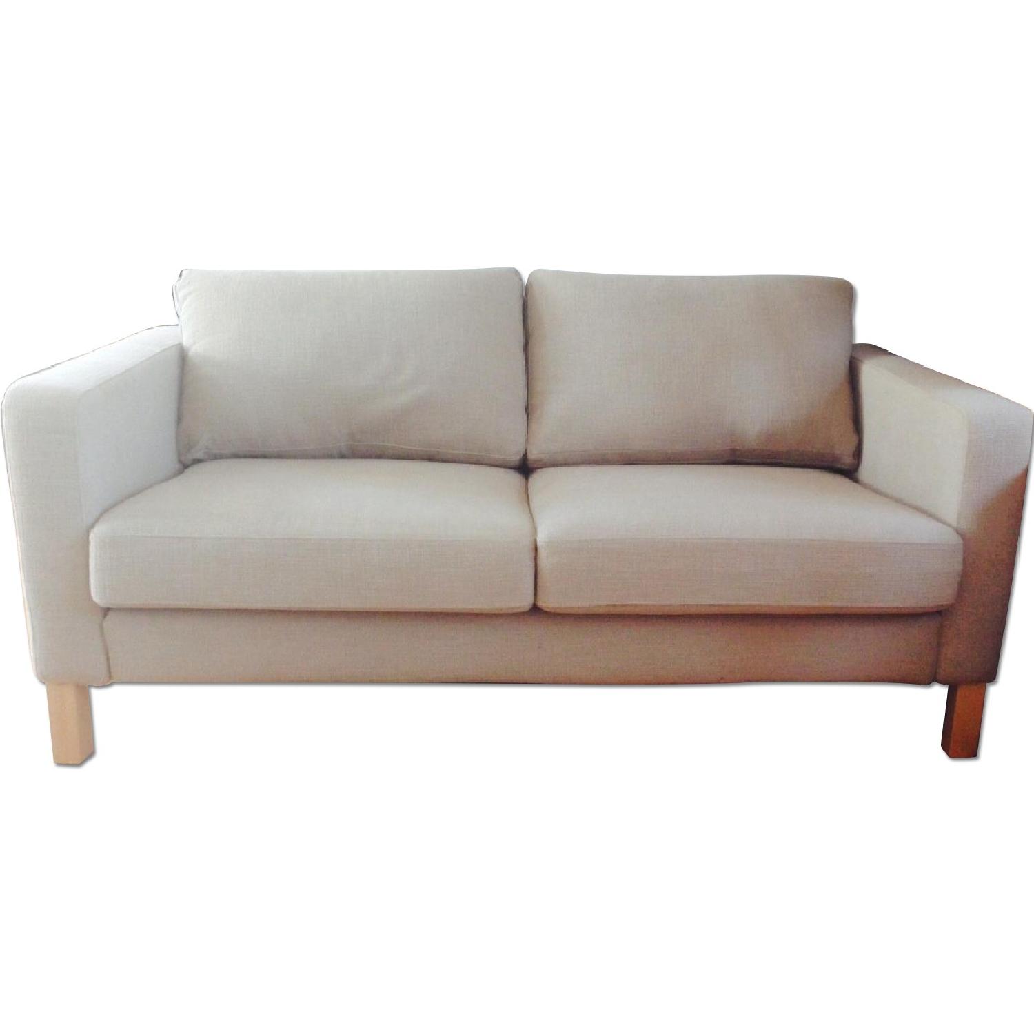 Ikea Karlstad Loveseat AptDeco