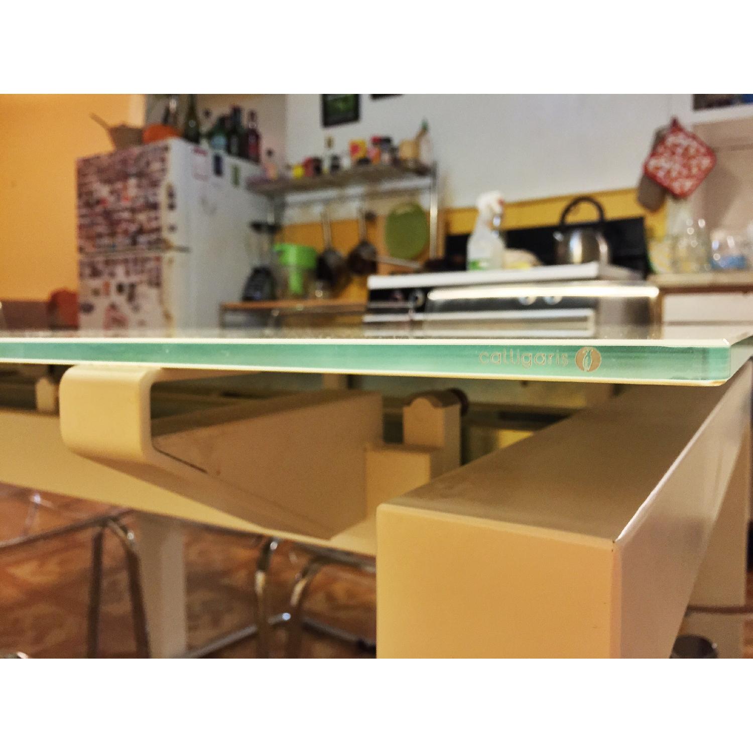 Calligaris Baron Extension Table with Metal Base - image-7