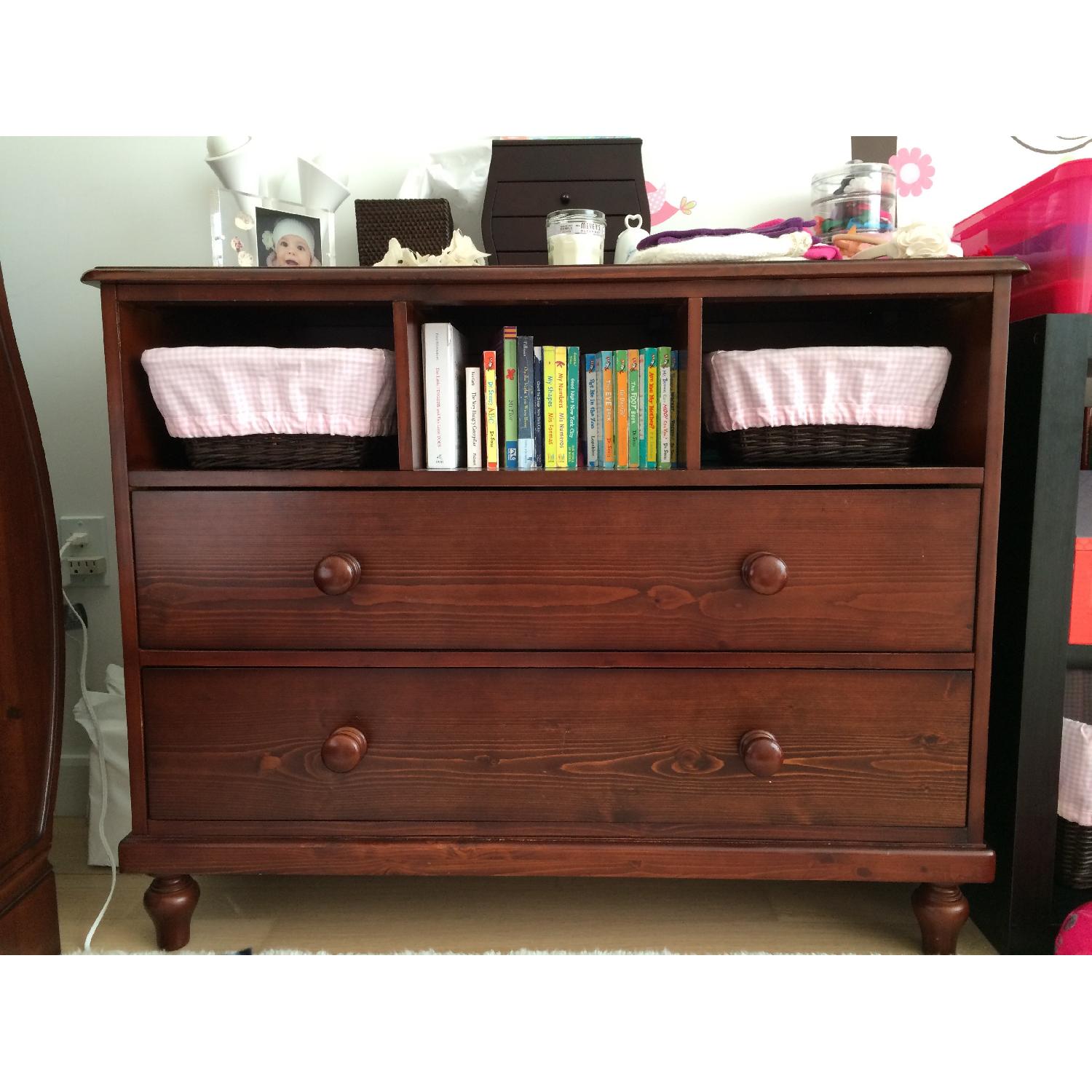 Pottery Barn Kids Sleigh Crib + Dresser/Changing Table - image-2