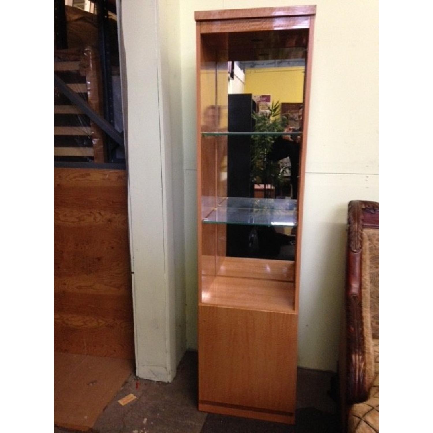 Wall Unit w/ Long Mirror - image-1