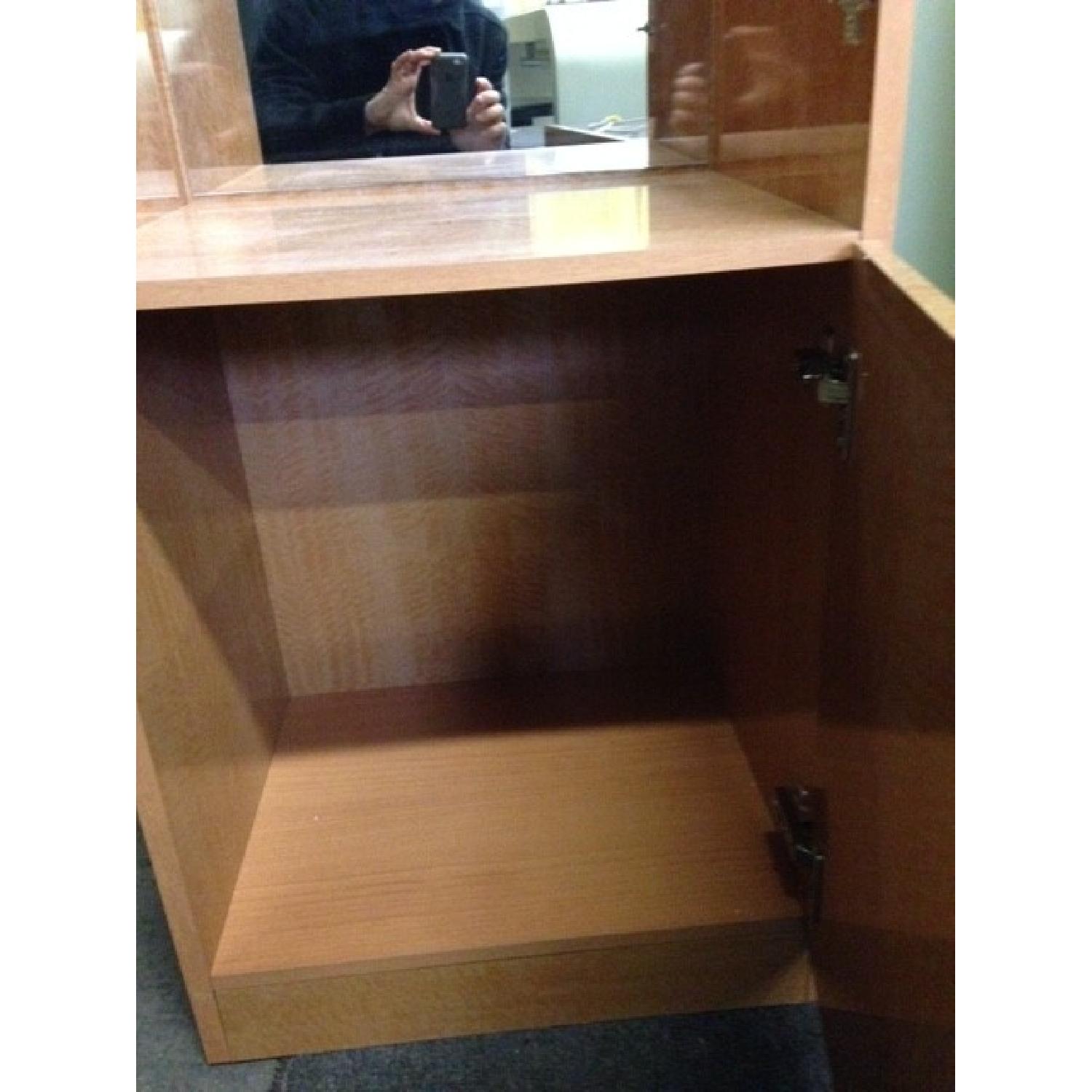 Wall Unit w/ Long Mirror - image-3