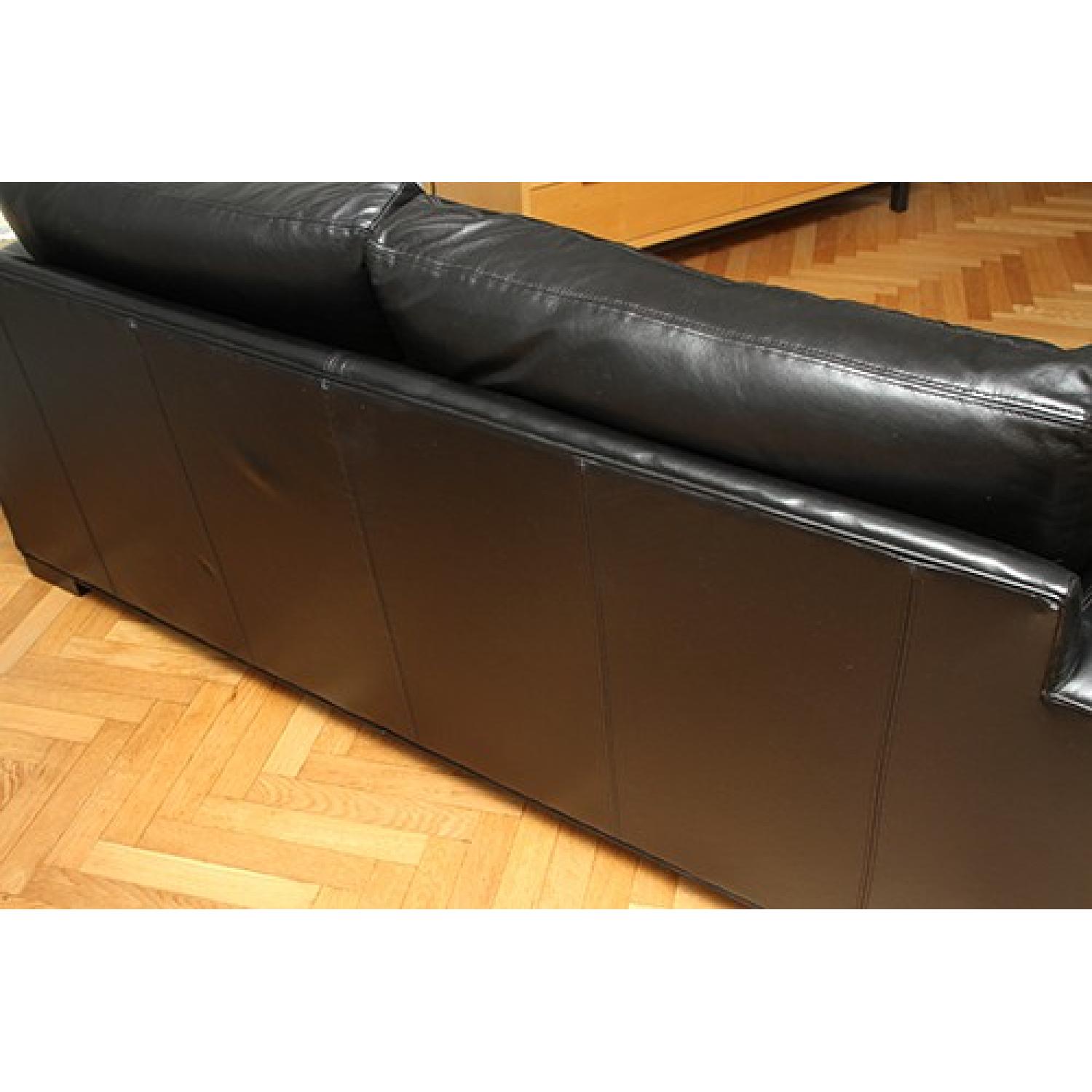 Room & Board Leather Sofa - image-3