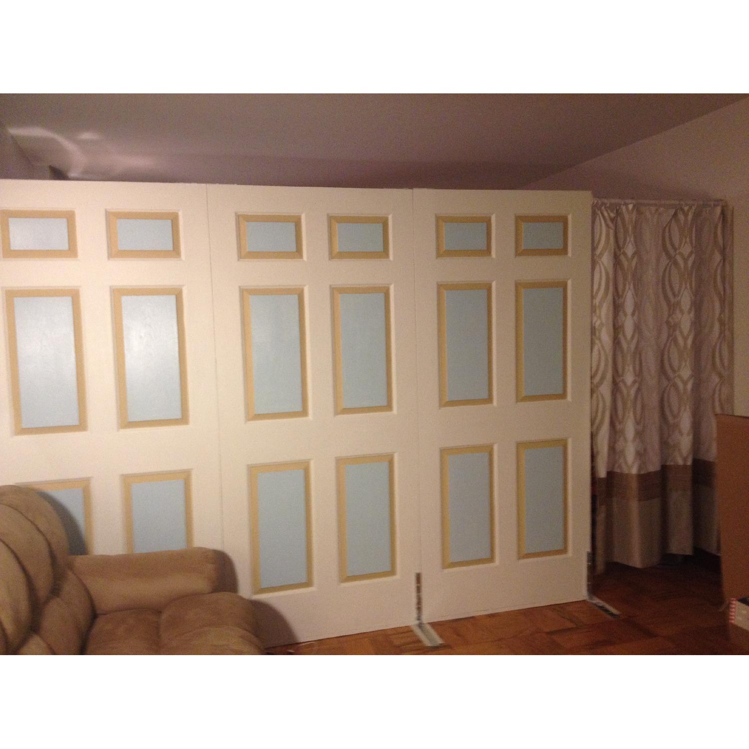 Flex Bedroom Wall w/ Shower Curtain Door - image-2