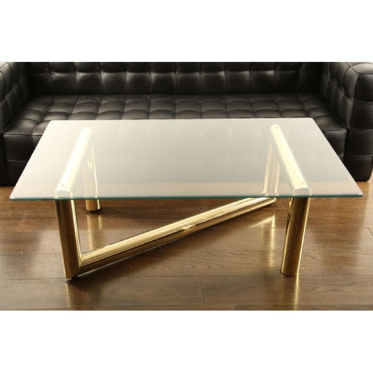 【cornice】COFFEE TABLE Barnstone Cornice Rectangle Storage Shelf Coffee Table by