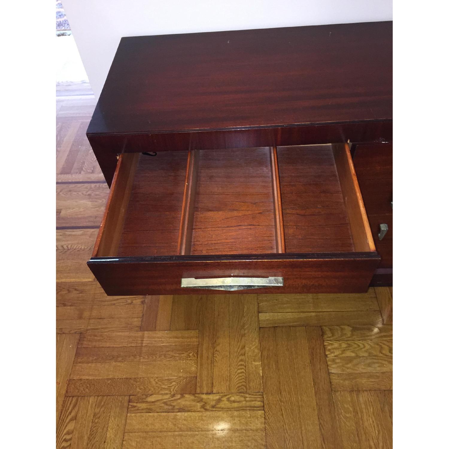 Antique 12 Draw Dresser in Cherry Wood - image-2