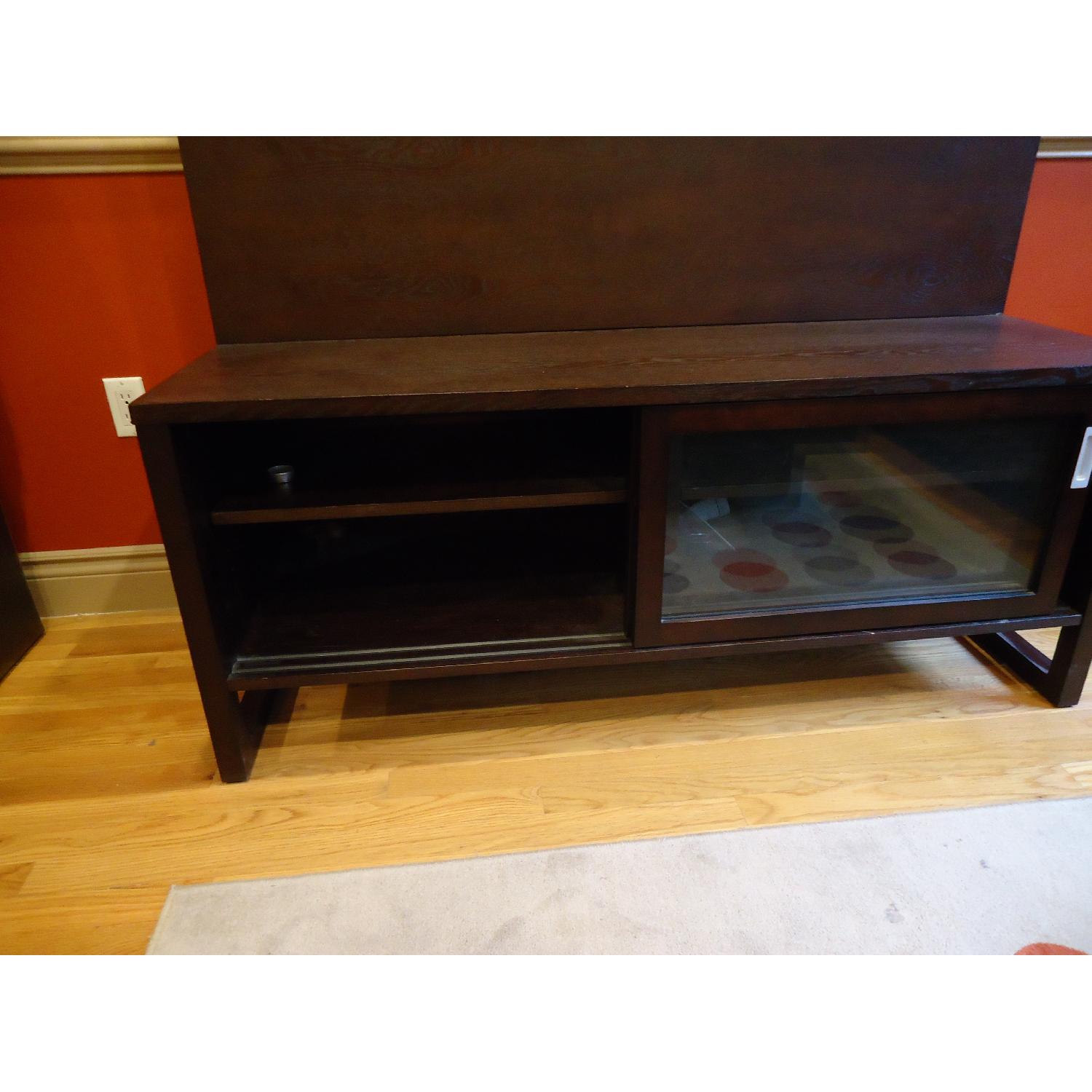 Crate & Barrel TV Stand/Entertainment Center AptDeco