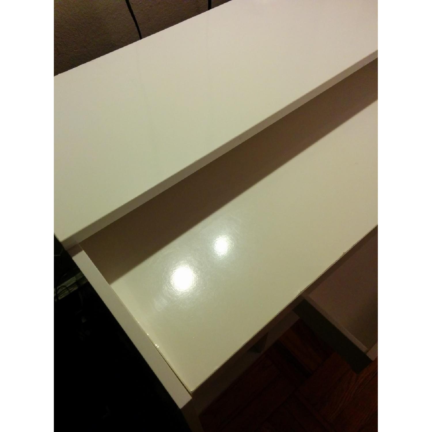 Ikea Goliat Computer Table in White AptDeco