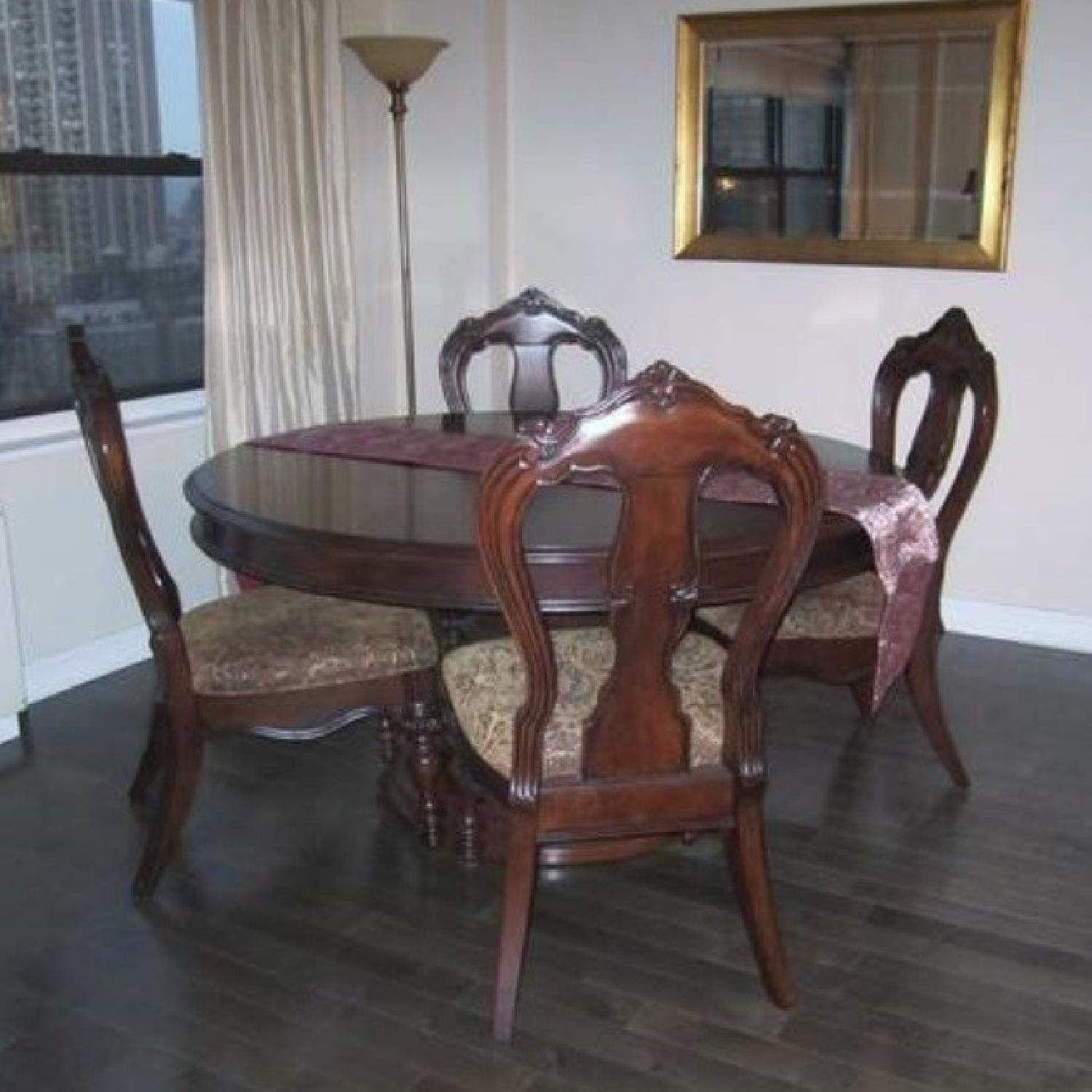 Home Elegance Round/Oval Dining Table w/ 9 Chairs - image-6