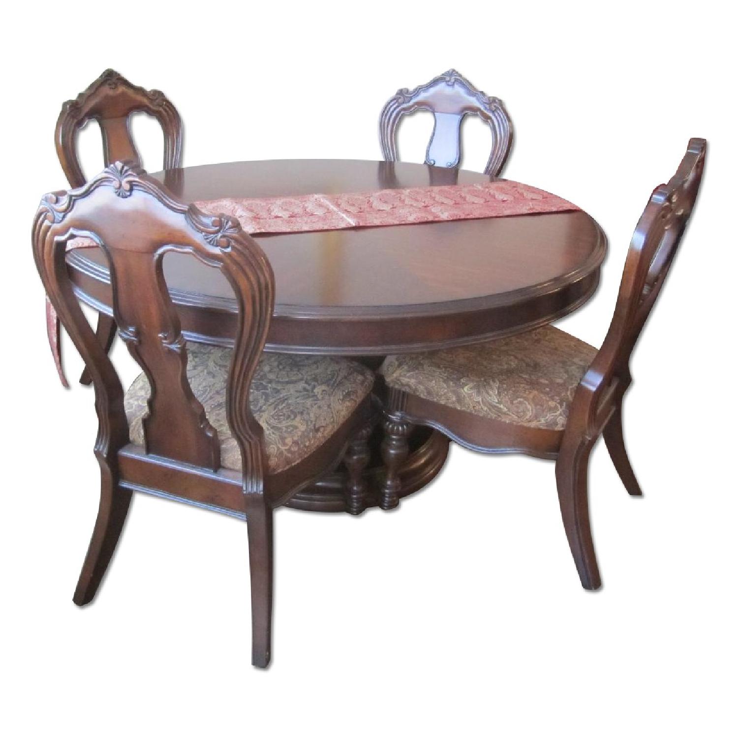 Home Elegance Round/Oval Dining Table w/ 9 Chairs - image-0