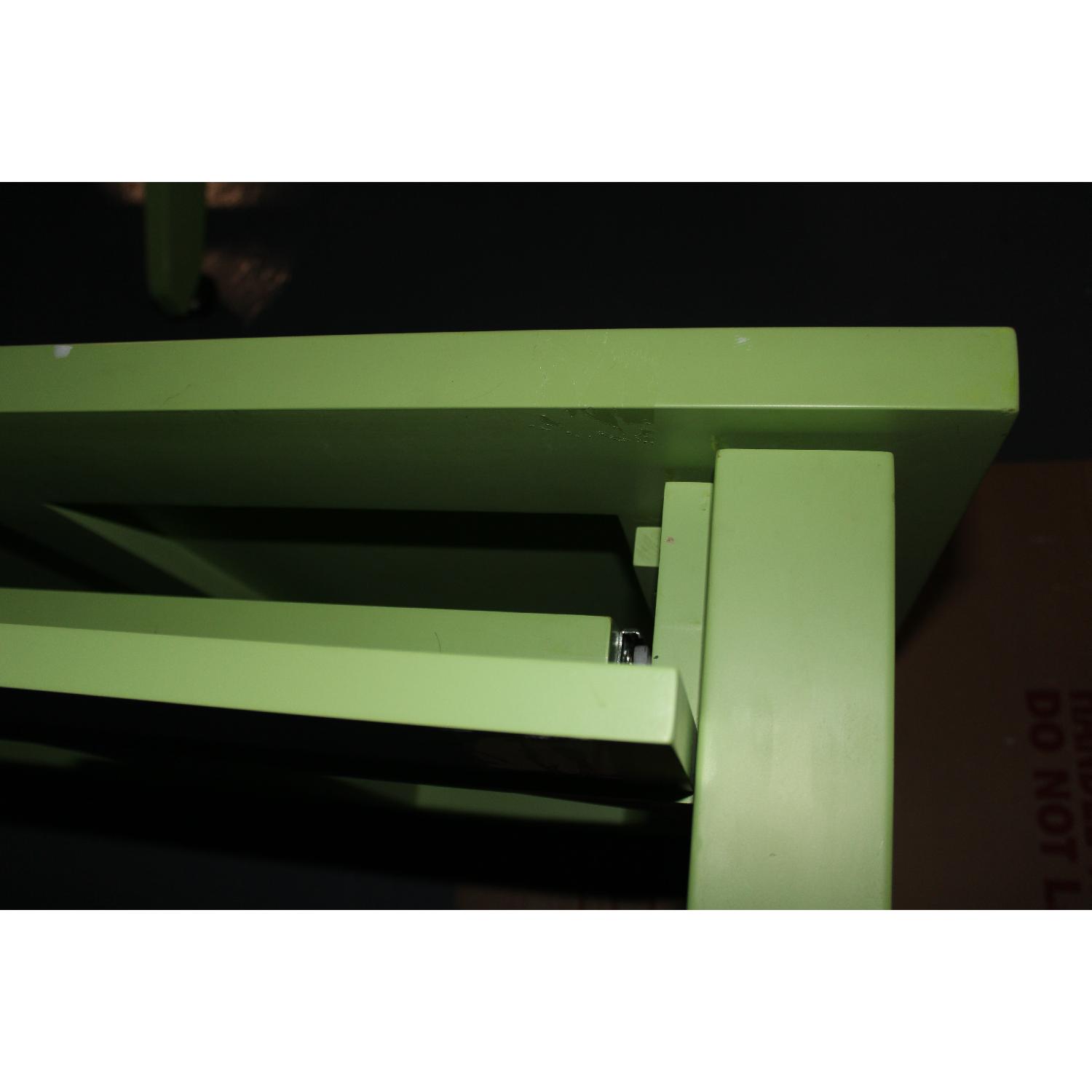 Pottery Barn Teen Green Desk and Desk Chair - image-2