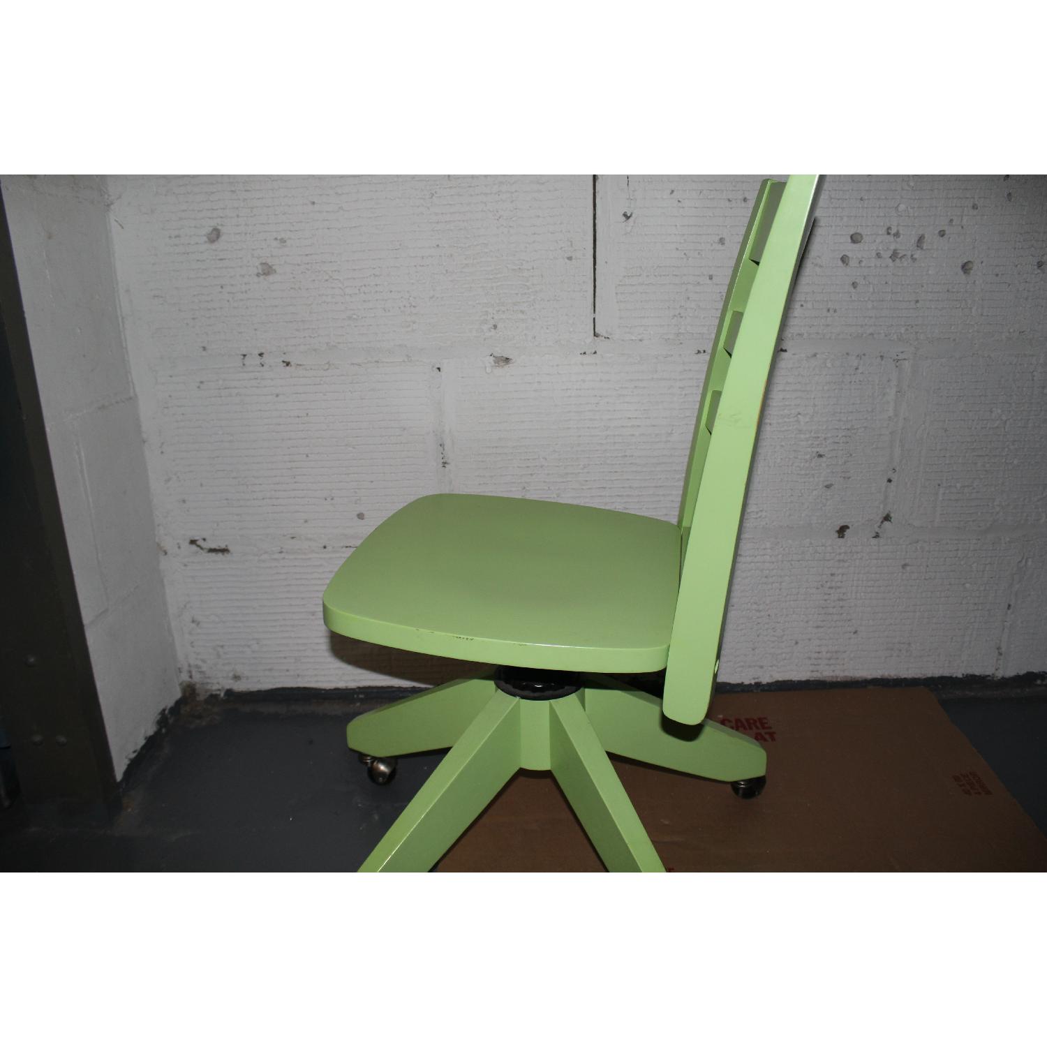 Pottery Barn Teen Green Desk and Desk Chair - image-3