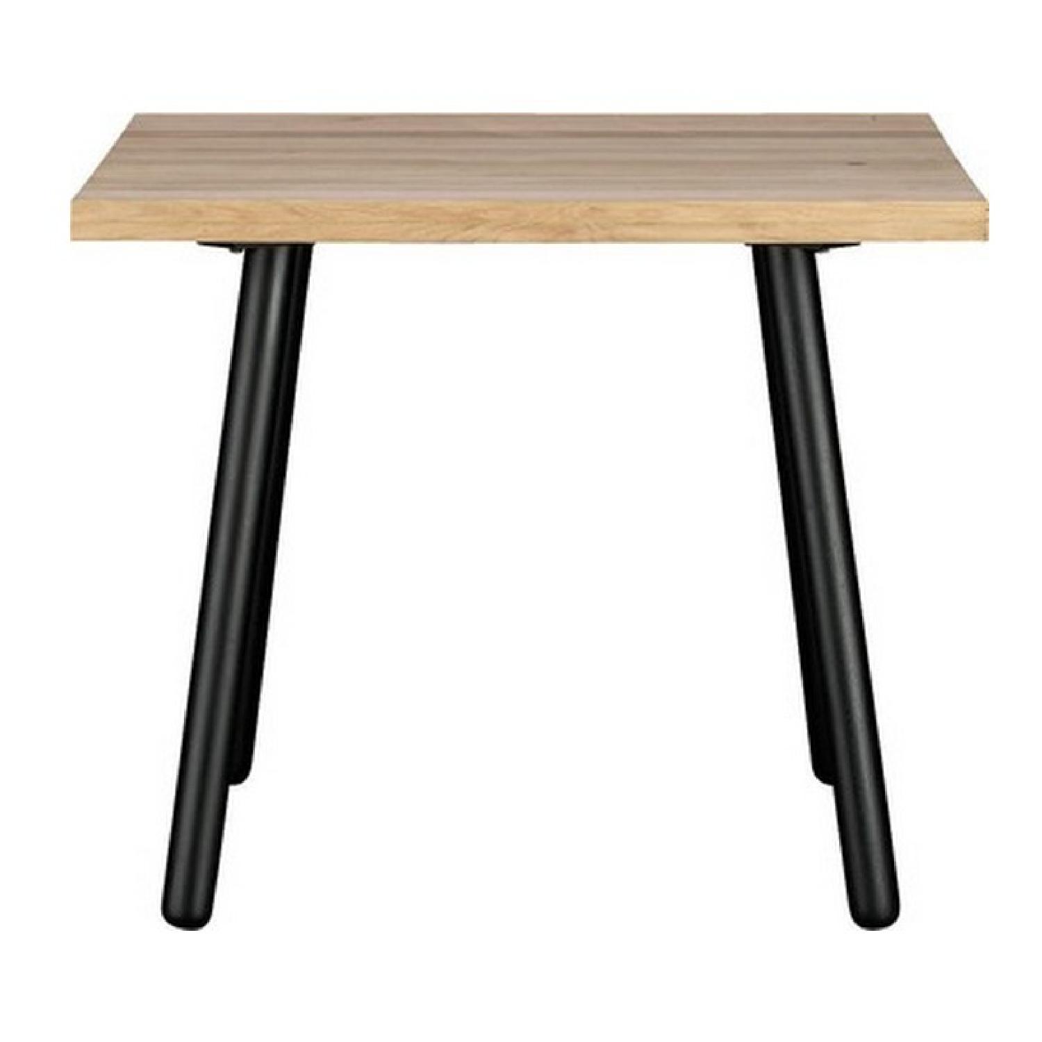 CB2 Square Wooden Dining Table - image-0