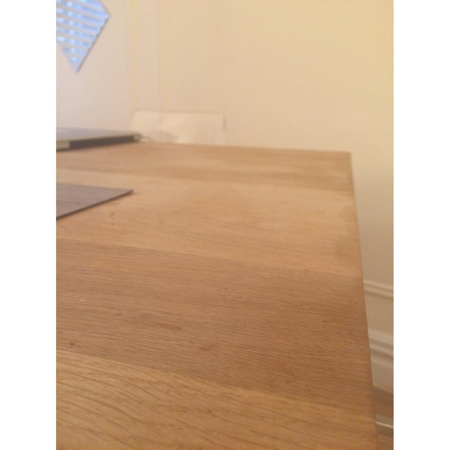 CB2 Square Wooden Dining Table - image-3