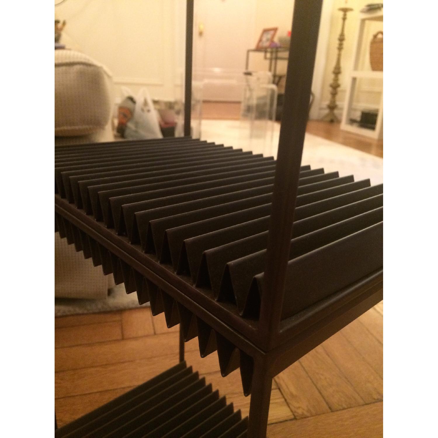 CB2 LP Record Player Holder - image-1