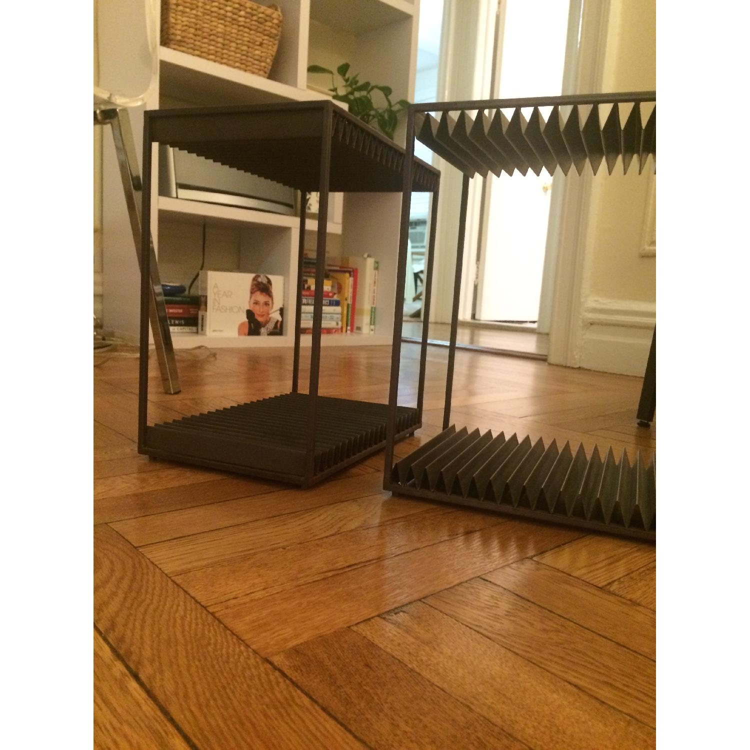 CB2 LP Record Player Holder - image-2