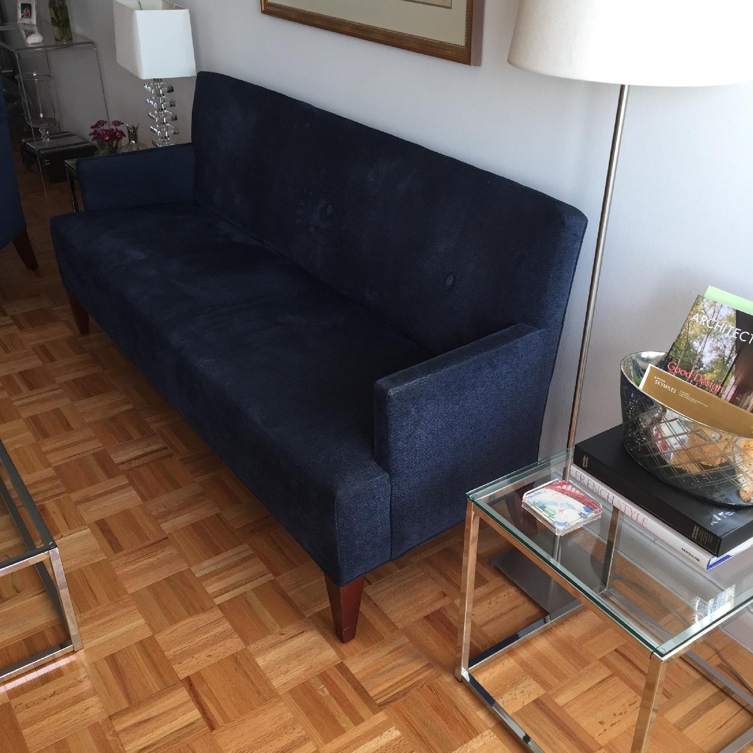 HBF - Brentwood Collection Blue Navy Sofa - image-2