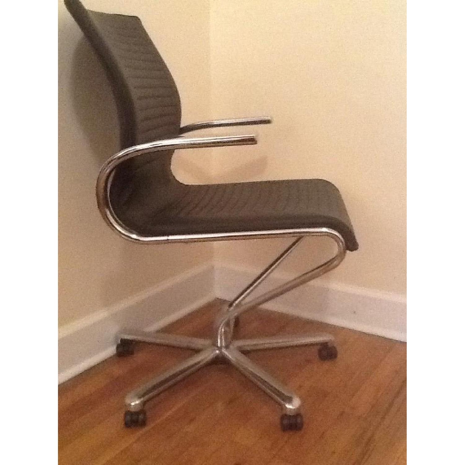 Dauphin Leather Swivel Chair - image-2