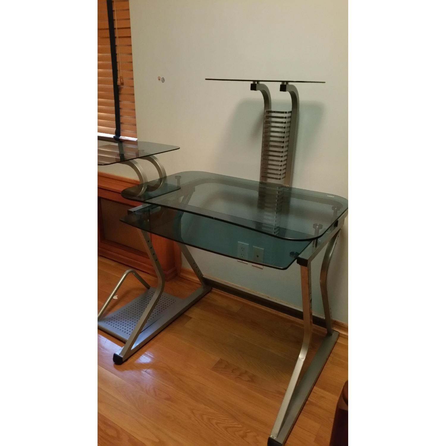 Glass Computer Desk - image-3