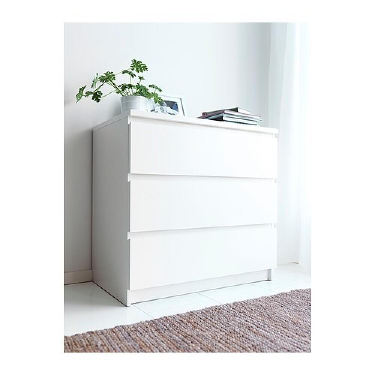 Ikea White Chest - image-1