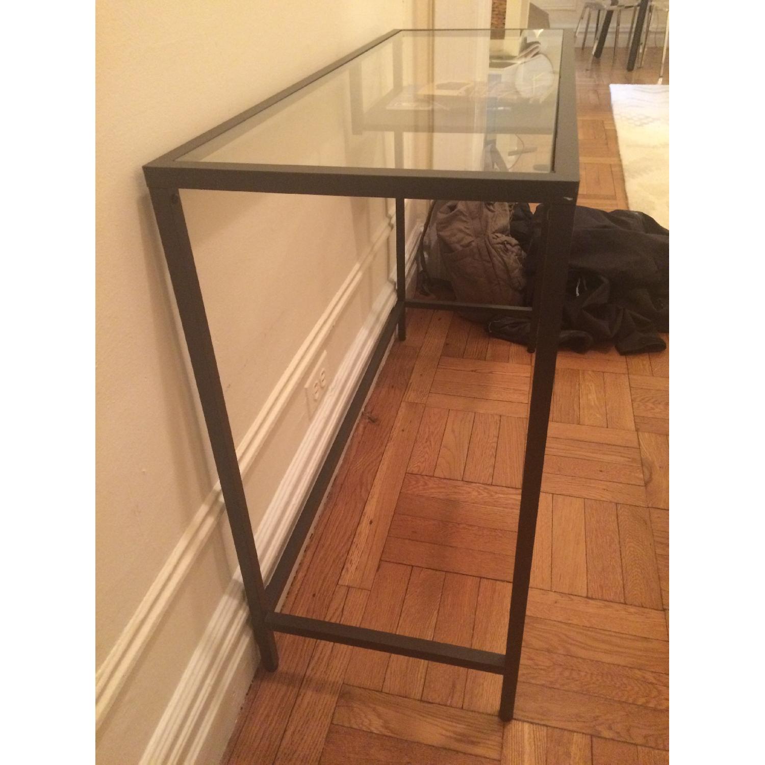 Ikea Glass Desk/Side Table - image-2