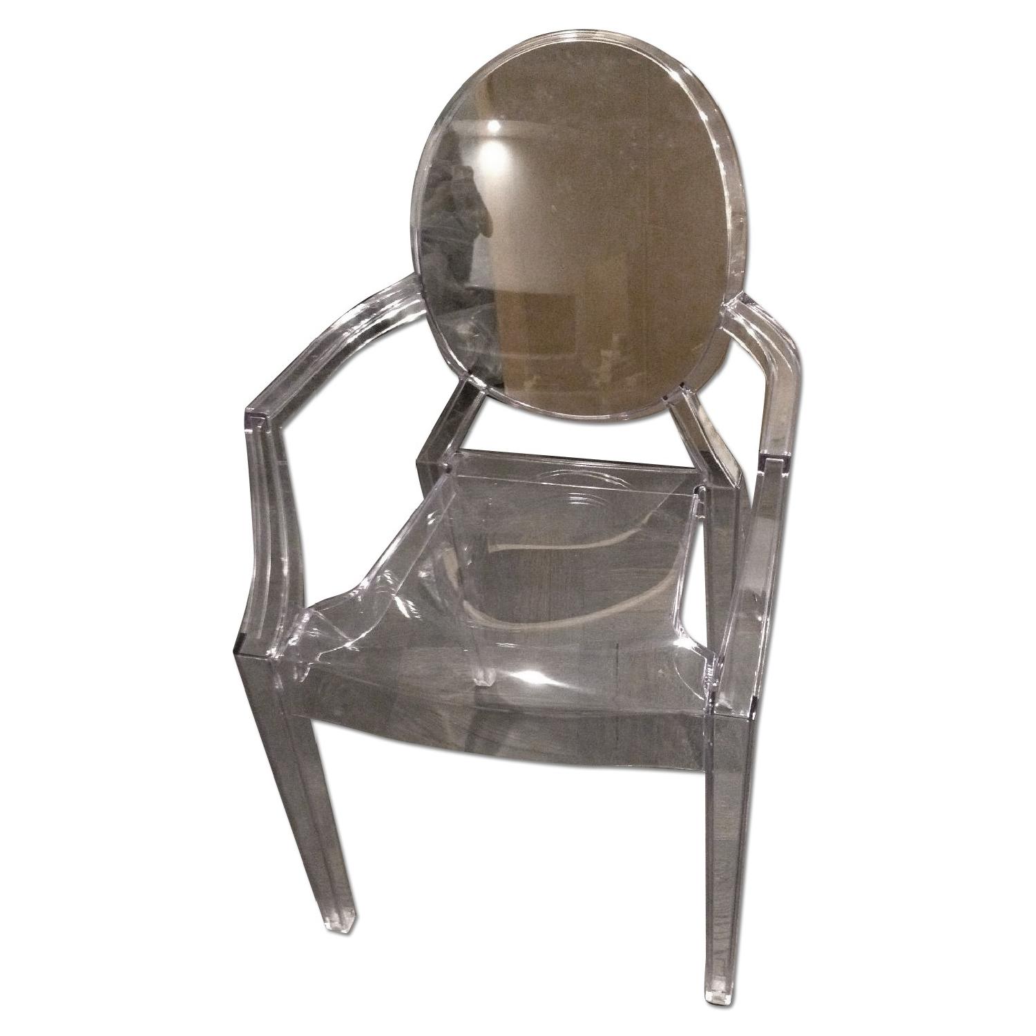 Kartell Louis Ghost Arm Chair AptDeco