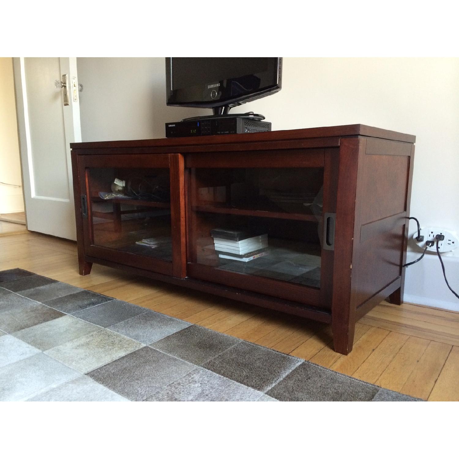 Crate & Barrel Kingston TV Cabinet - image-1