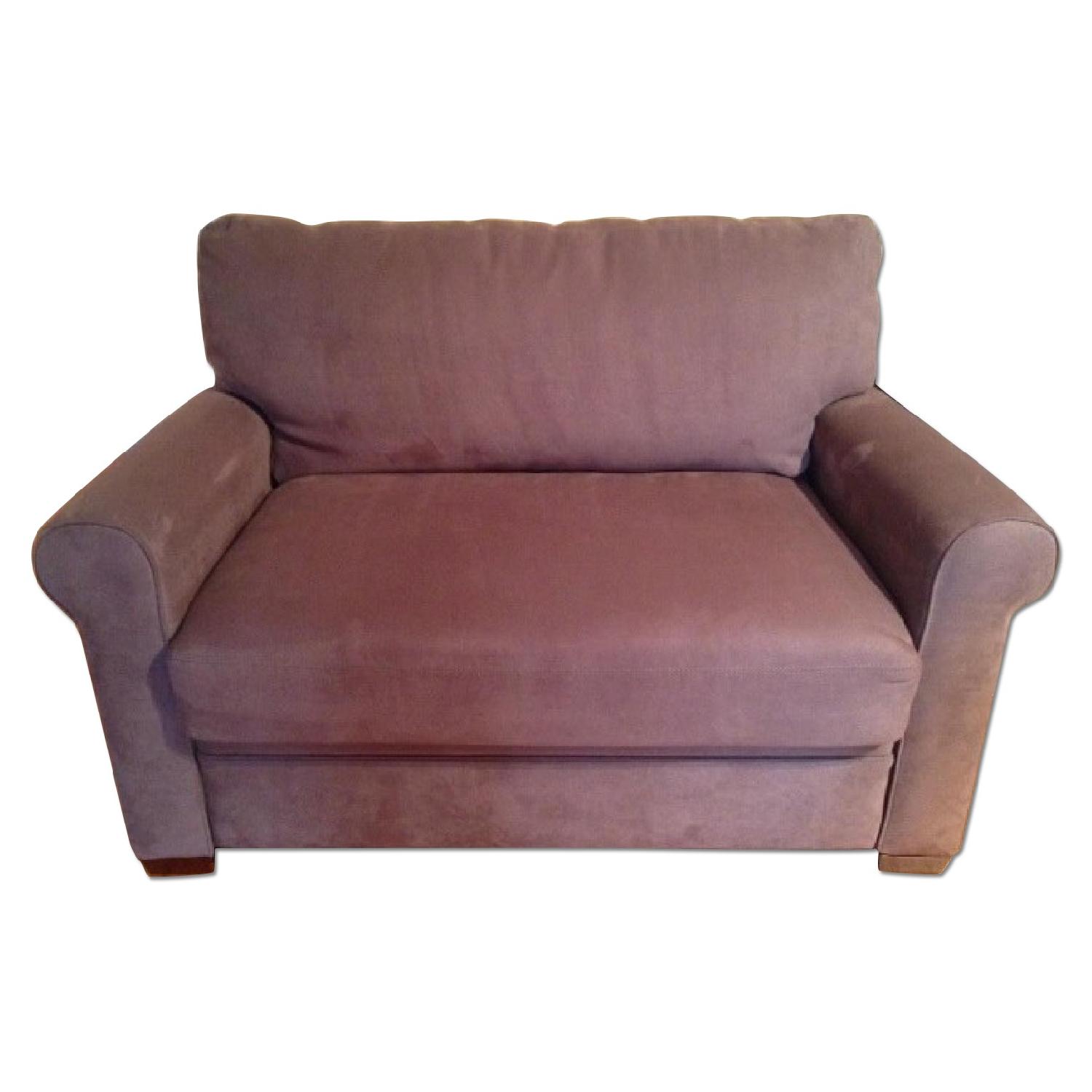 American Leather Sleeper Love Seat - image-0