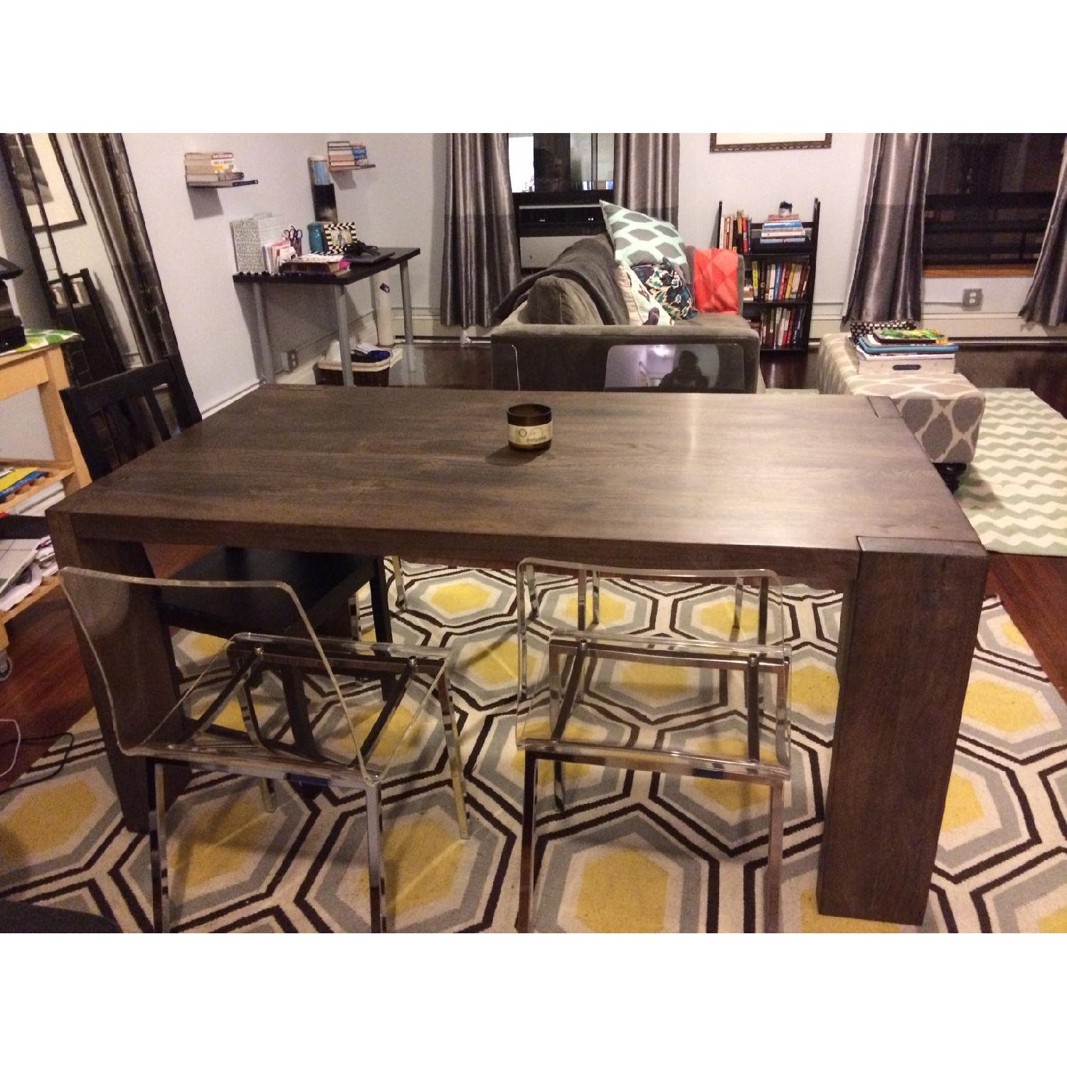 CB2 Blox Dining Table AptDeco