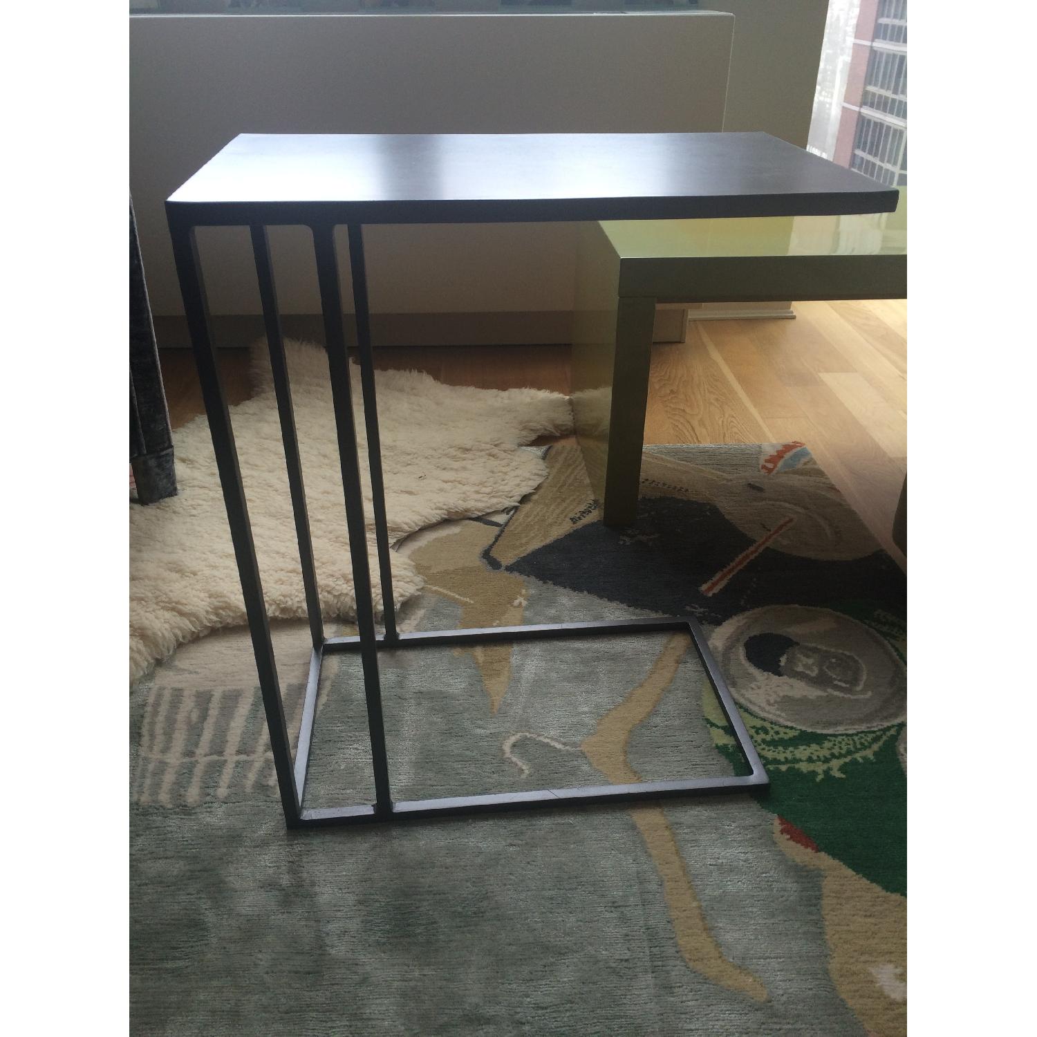 CB2 Industrial Iron C-Table - image-1