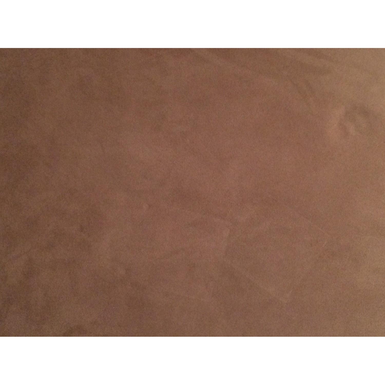 Jennifer Convertibles Beige Microfiber Sectional with Leather Sides - image-6