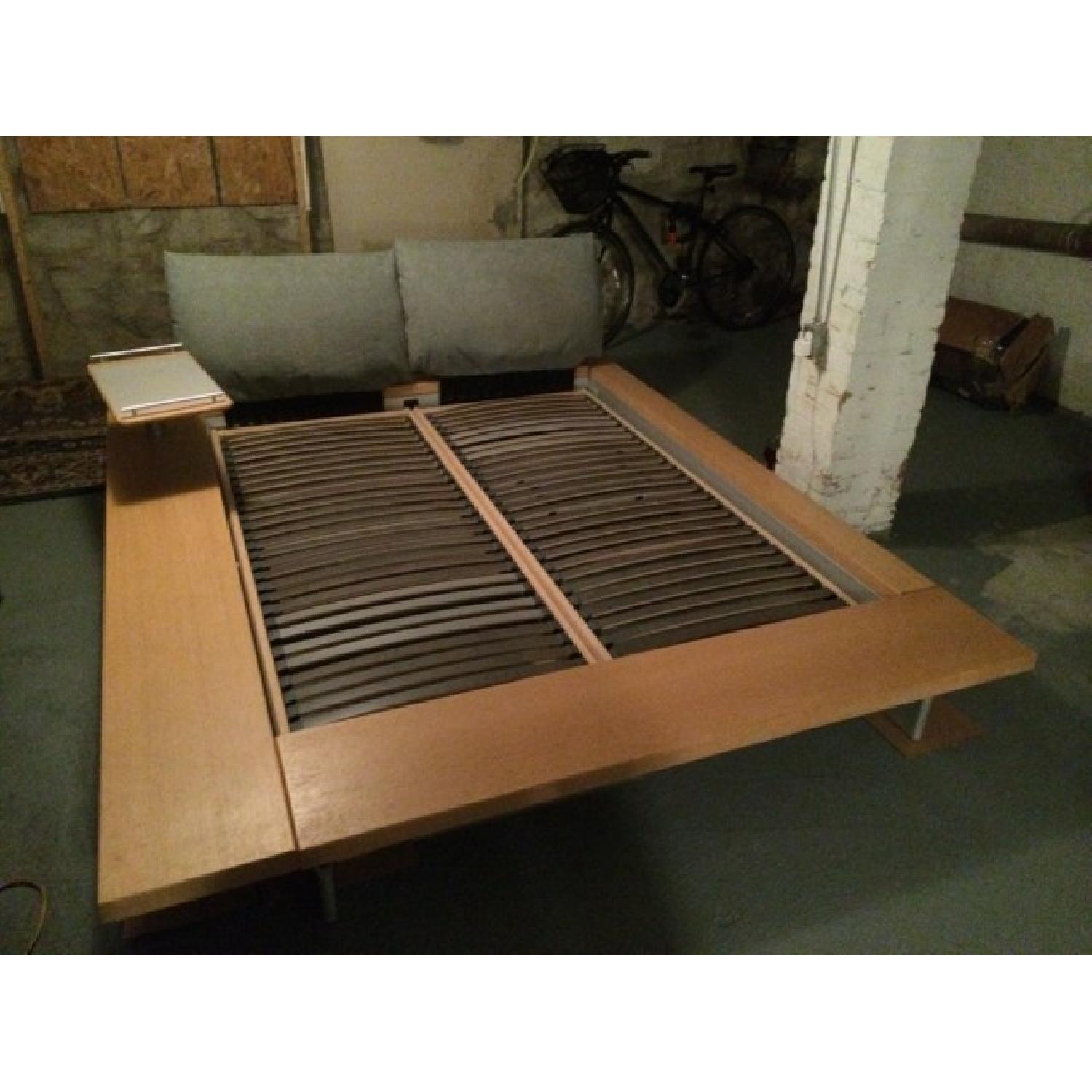 Ligne Roset Peter Maly Queen Platform Bed - image-1