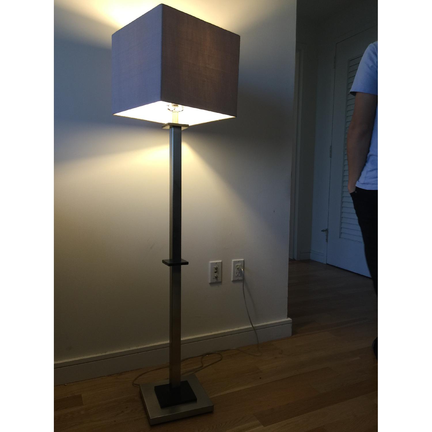 Grey Floor Lamp - image-1