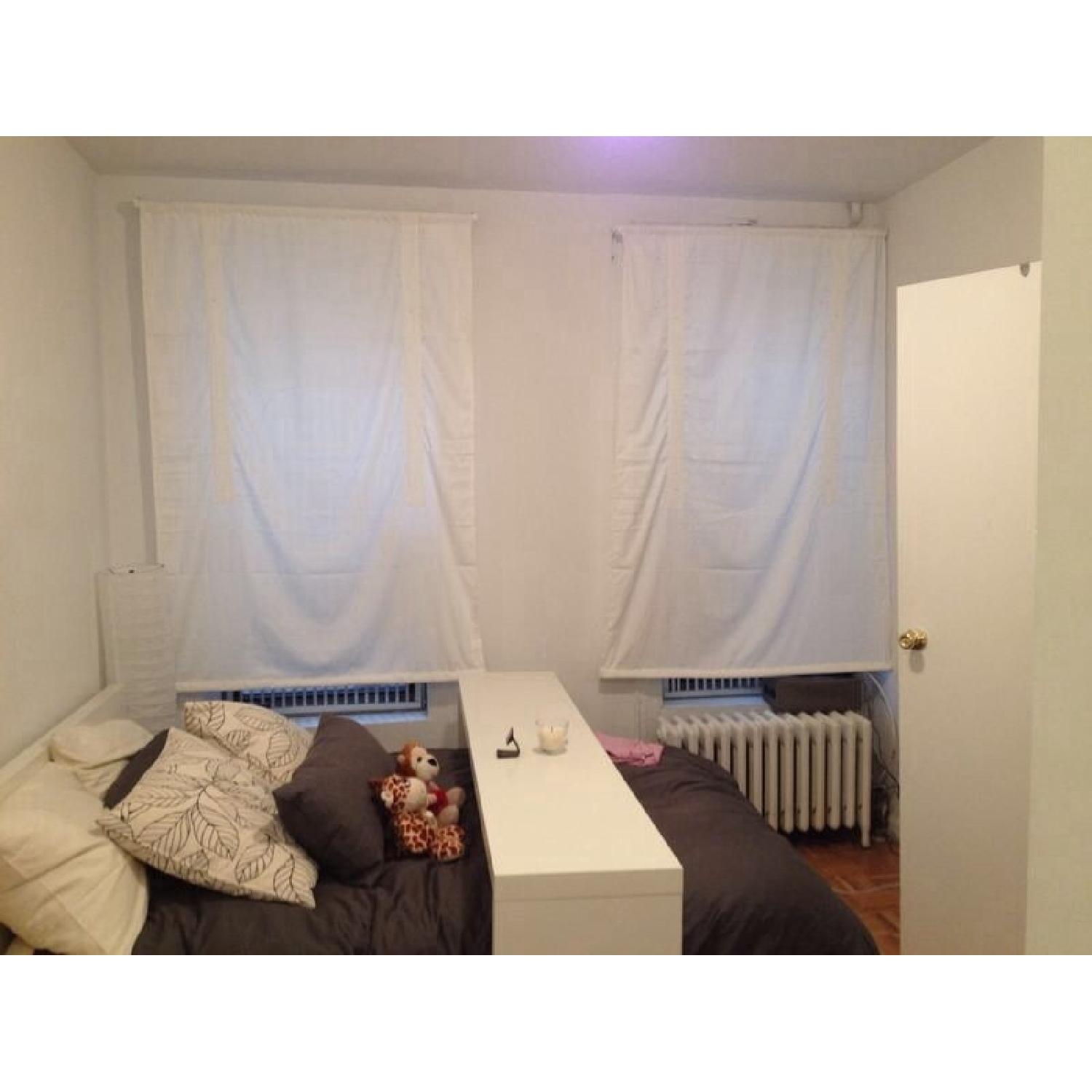 Ikea Malm White Full Size Bed - image-1
